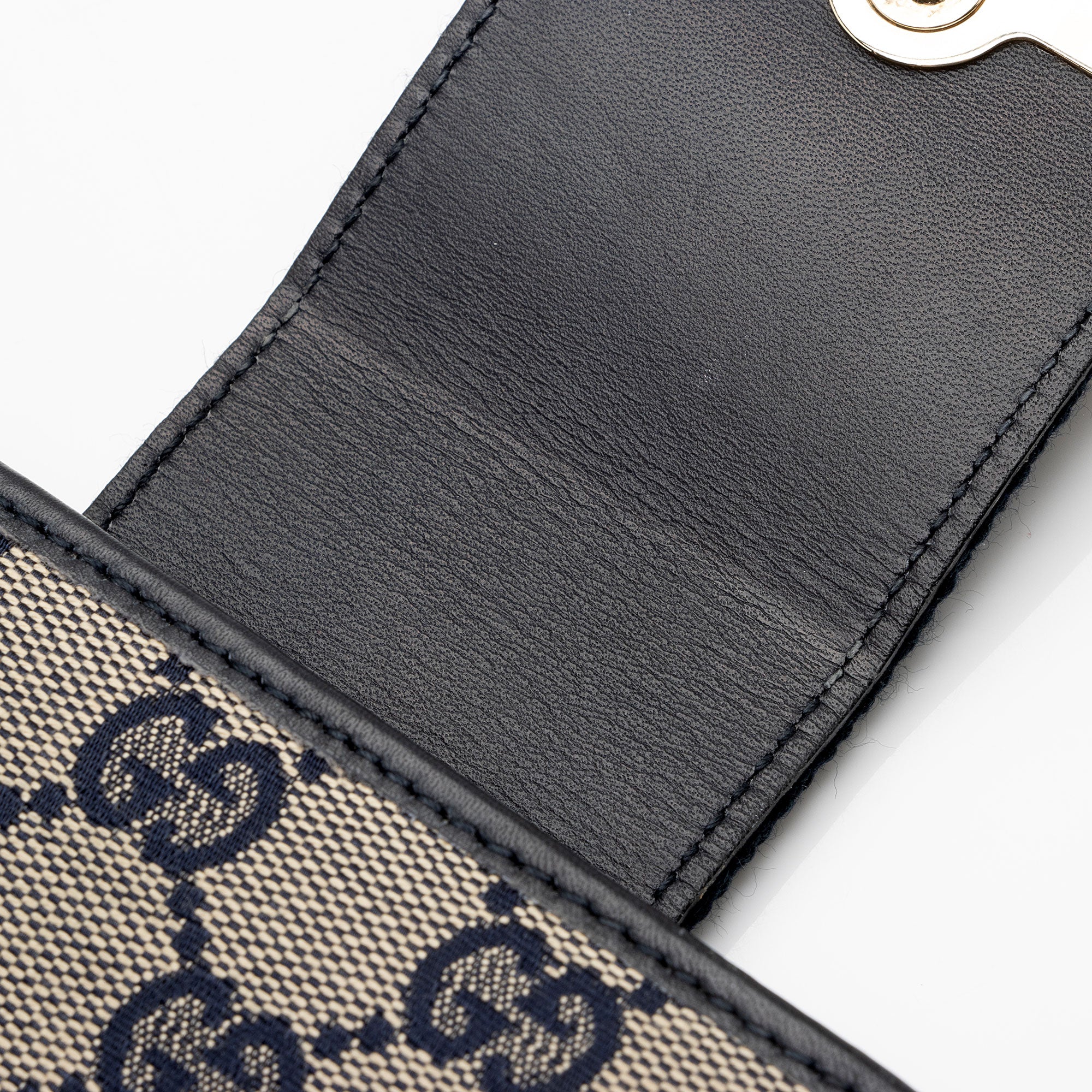 Gucci GG Canvas Web Script Continental Wallet (SHF-nebc6r)