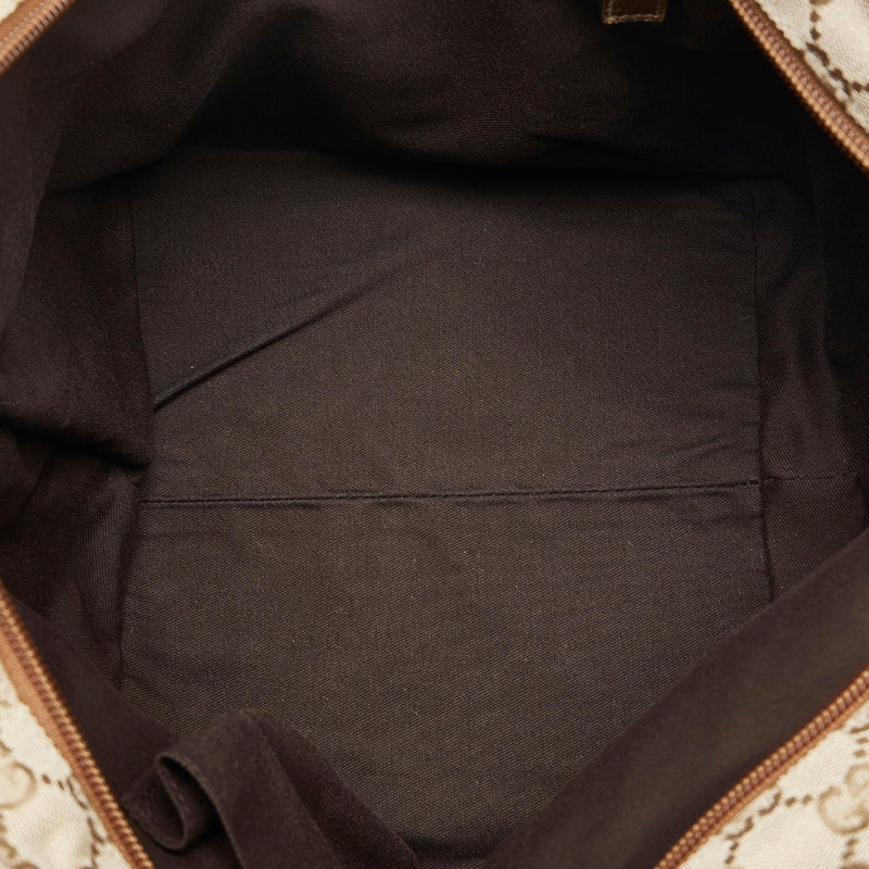 Gucci GG Canvas Web Tote Bag (SHG-ZzkR12)