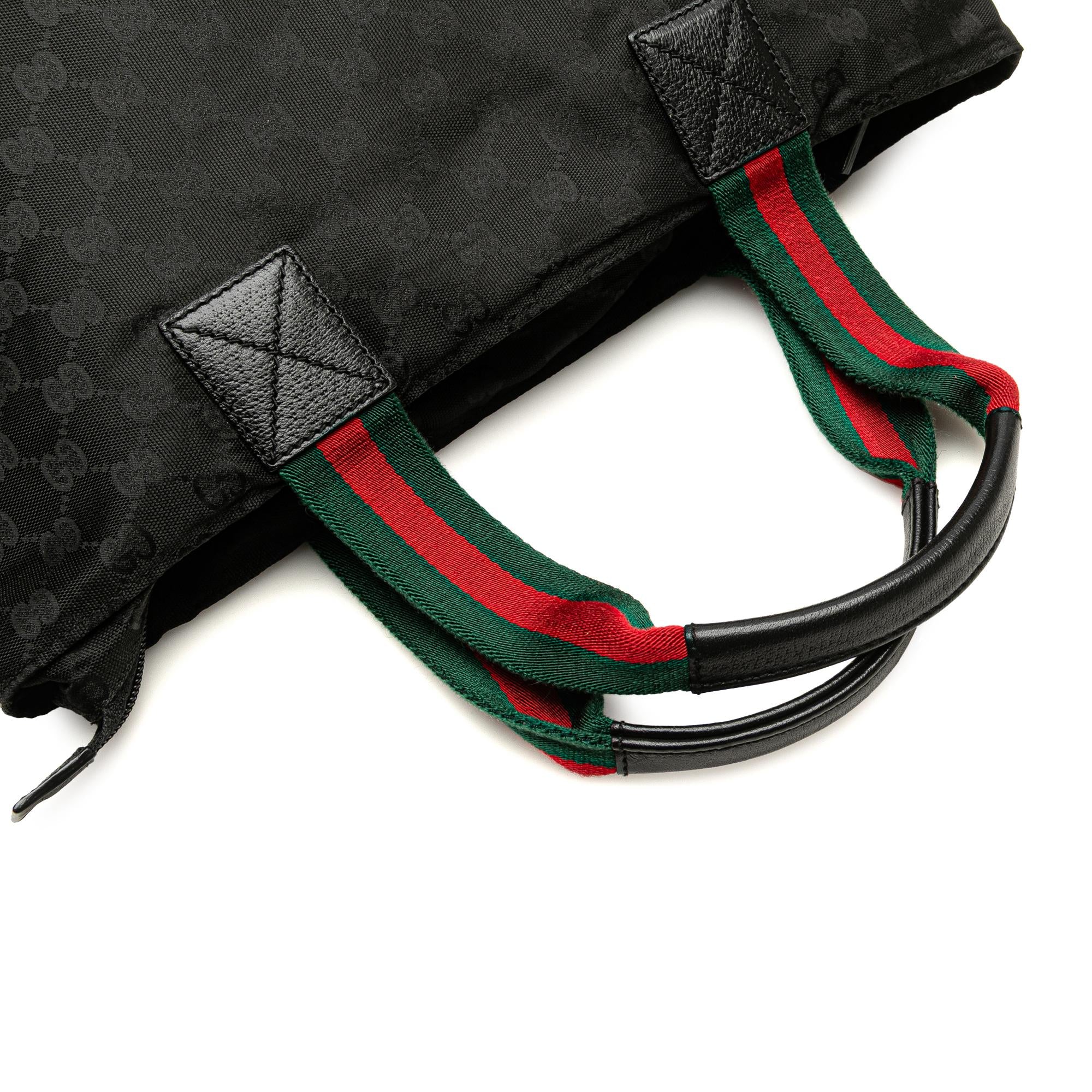Gucci GG Canvas Web Tote