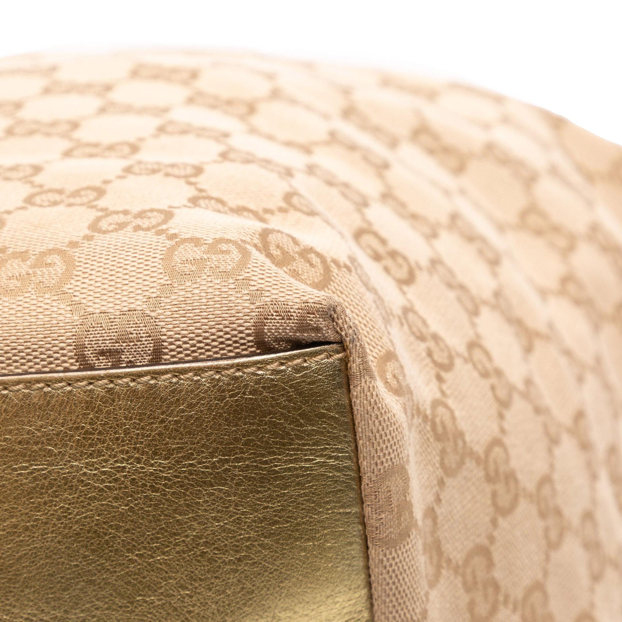 Gucci GG Canvas Web Tote