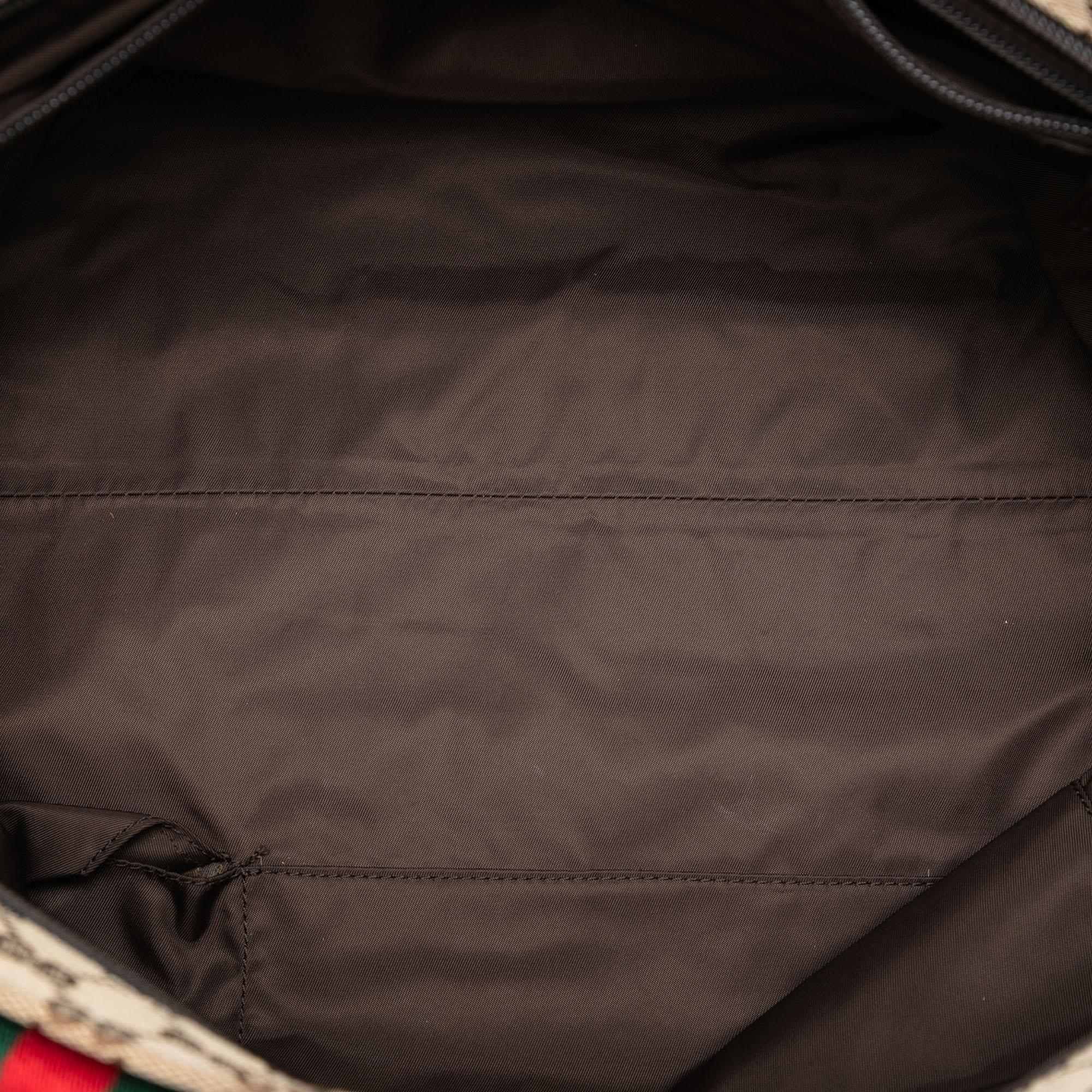 Gucci GG Canvas Web Tote