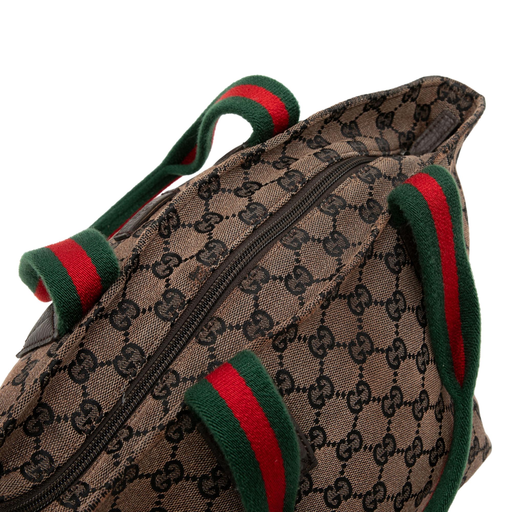 Gucci GG Canvas Web Tote