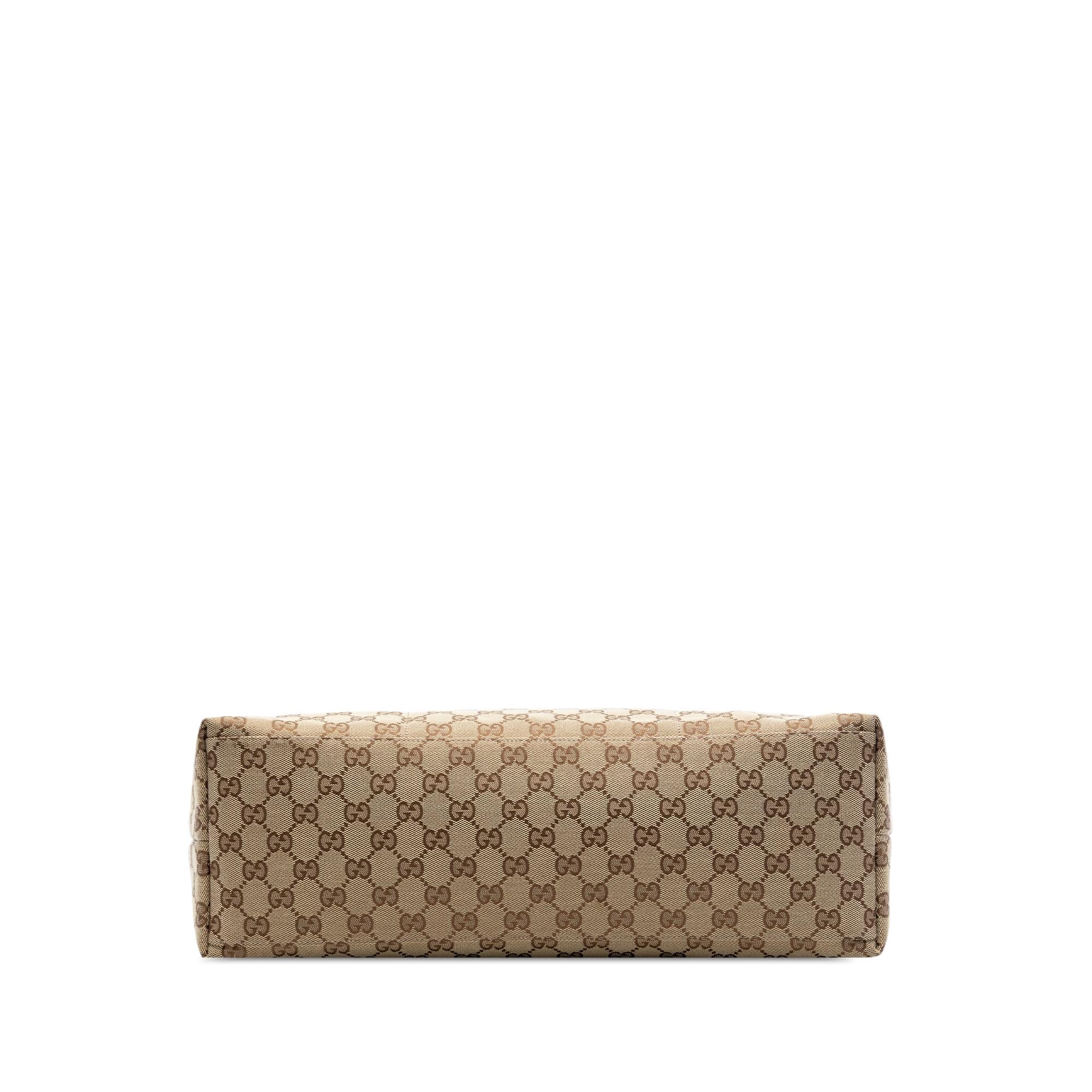 Gucci GG Canvas Web Tote