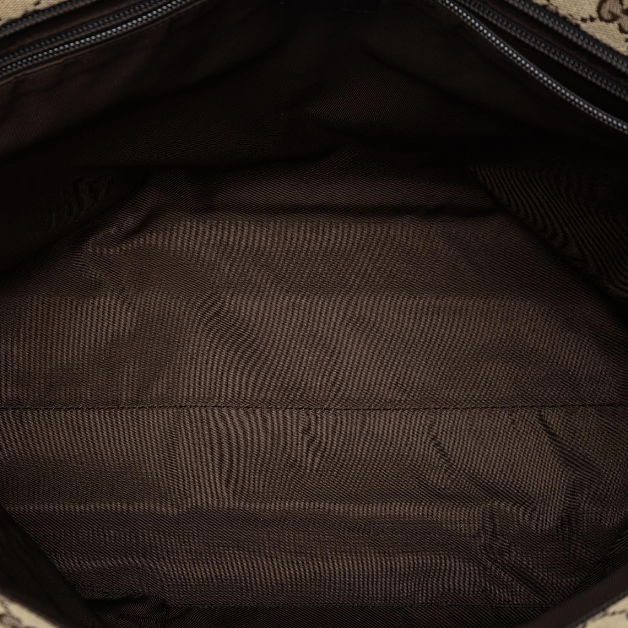Gucci GG Canvas Web Tote