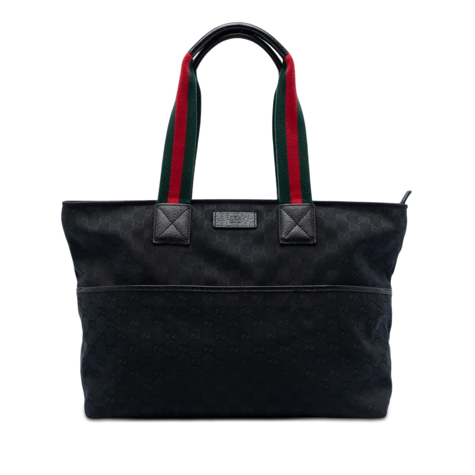 Gucci GG Canvas Web Tote