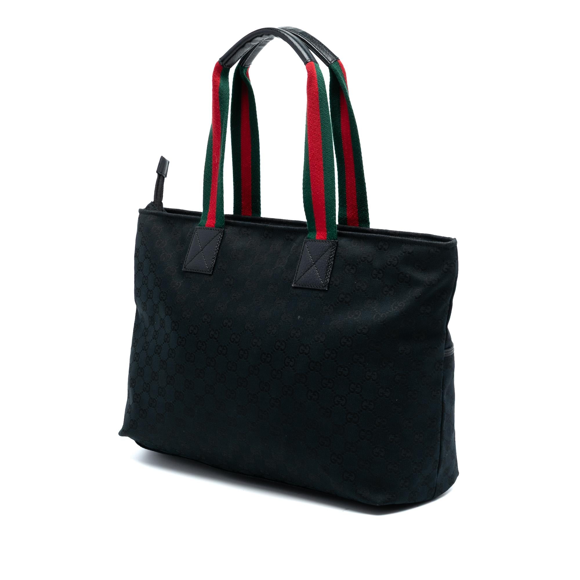 Gucci GG Canvas Web Tote
