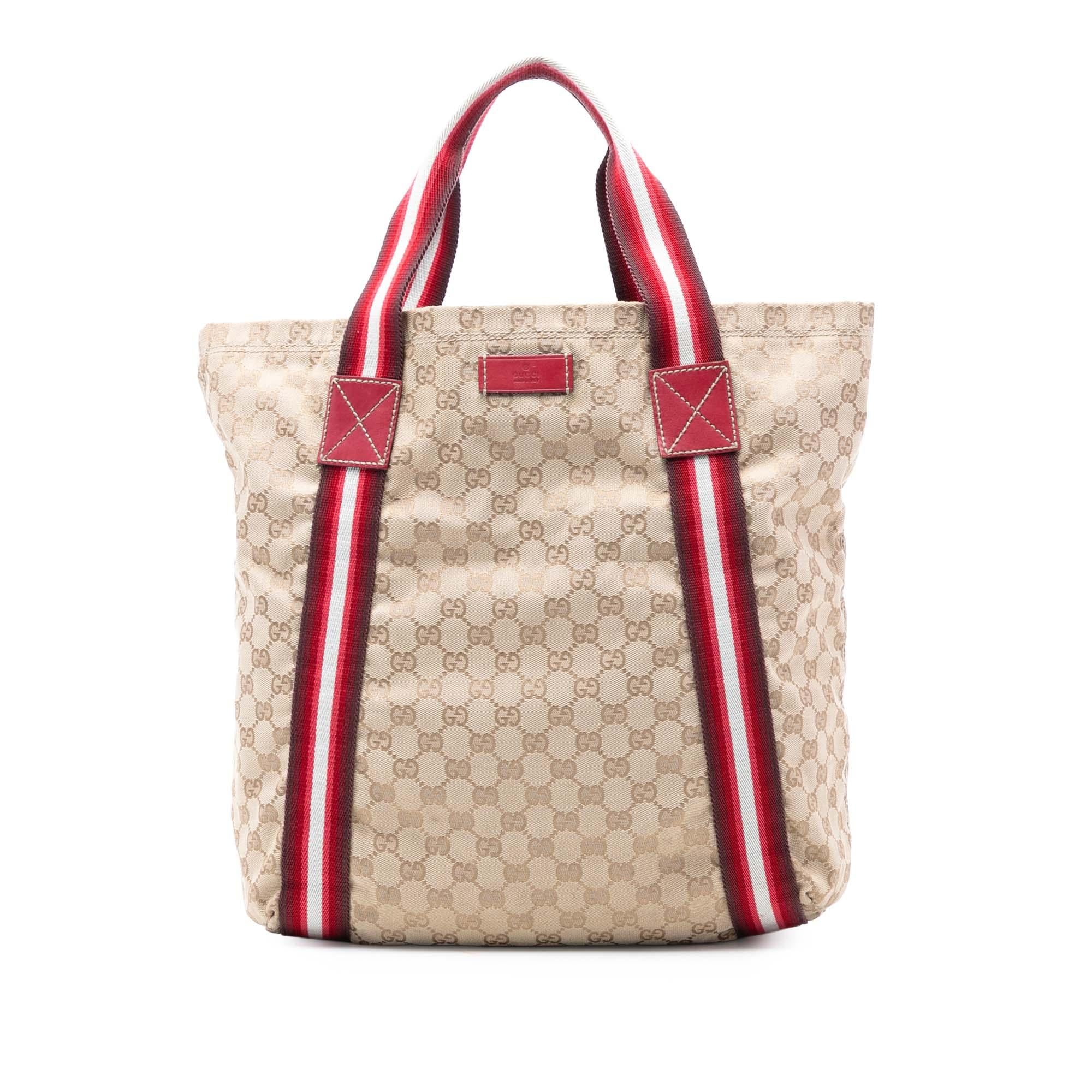 Gucci GG Canvas Web Tote