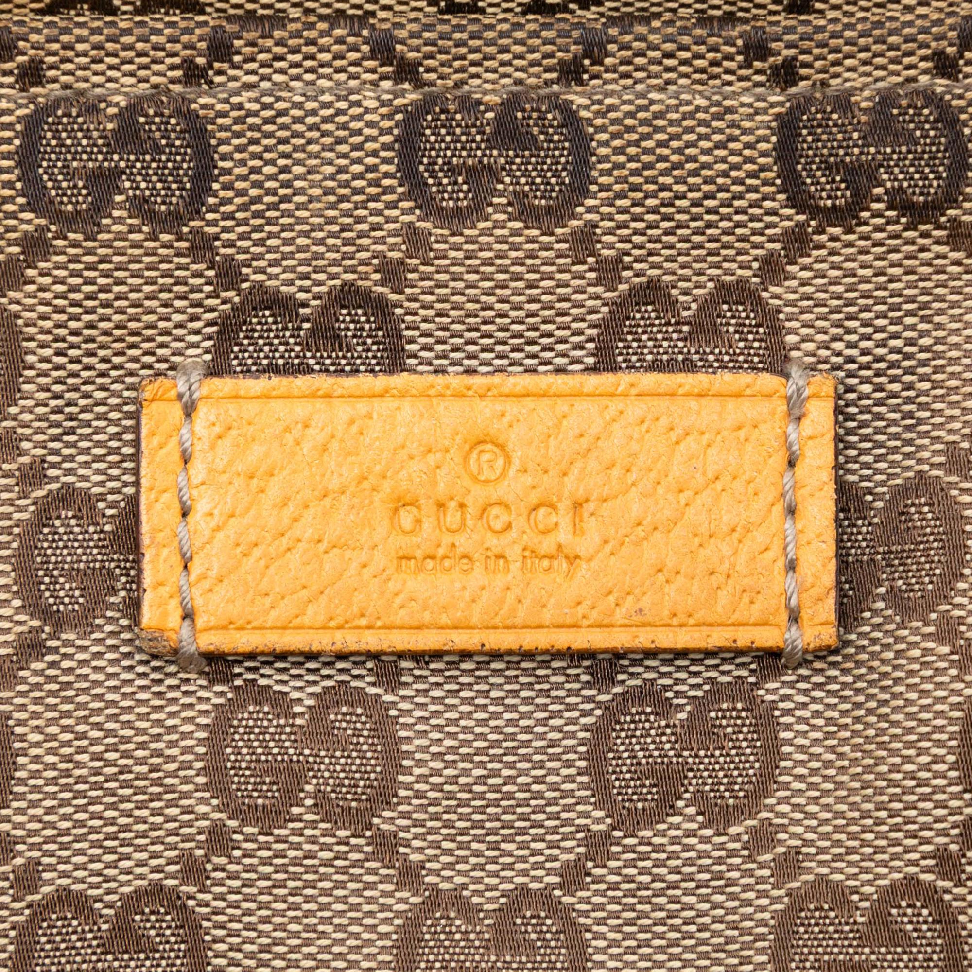 Gucci GG Canvas Web Tote