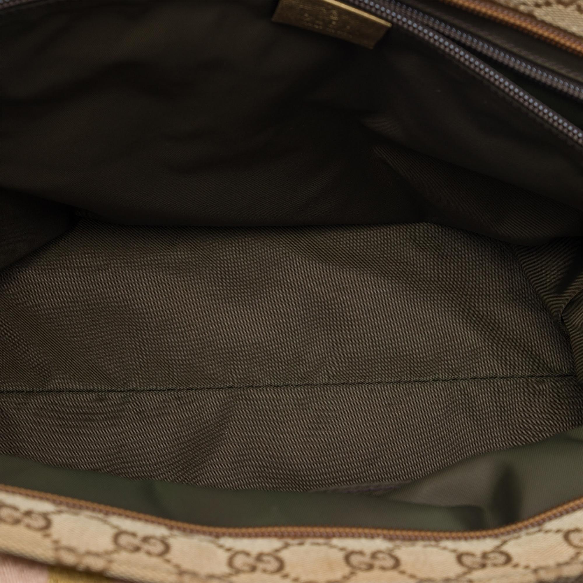 Gucci GG Canvas Web Tote