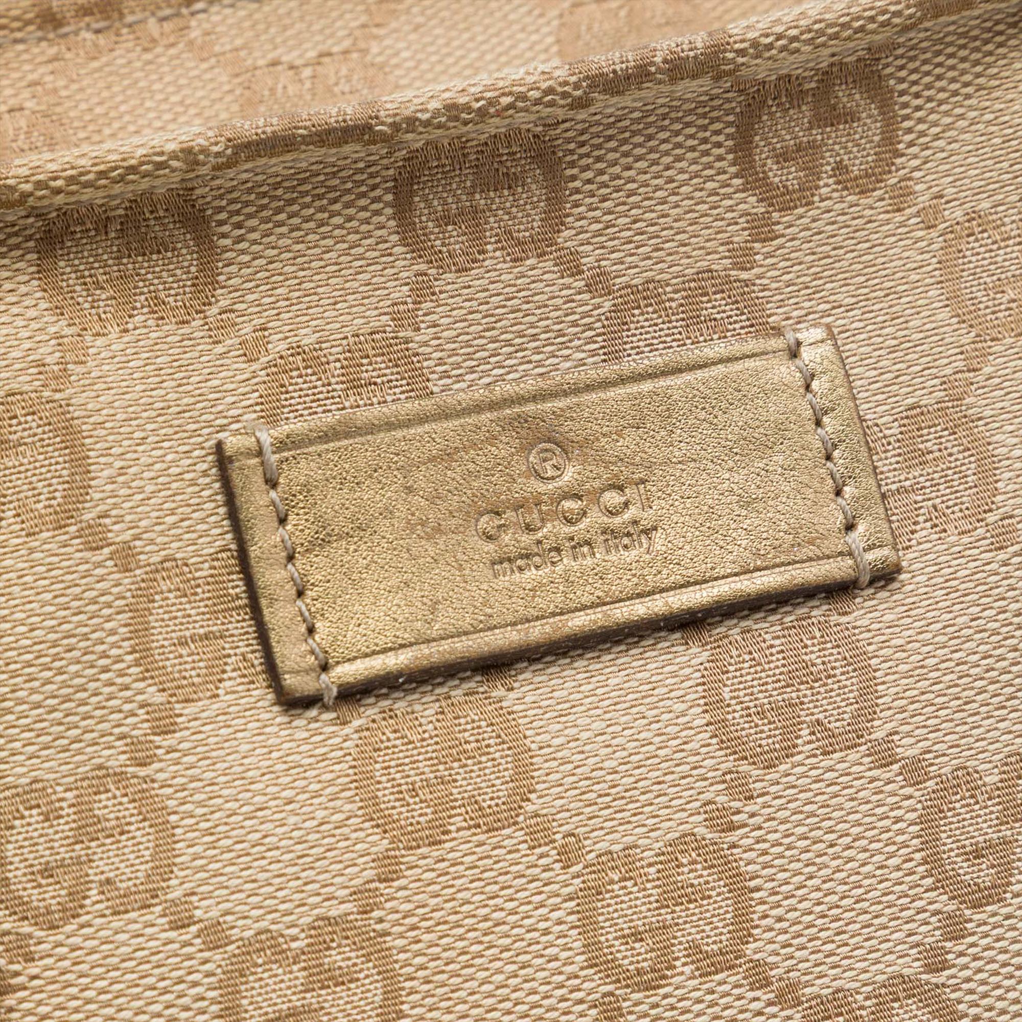 Gucci GG Canvas Web Tote