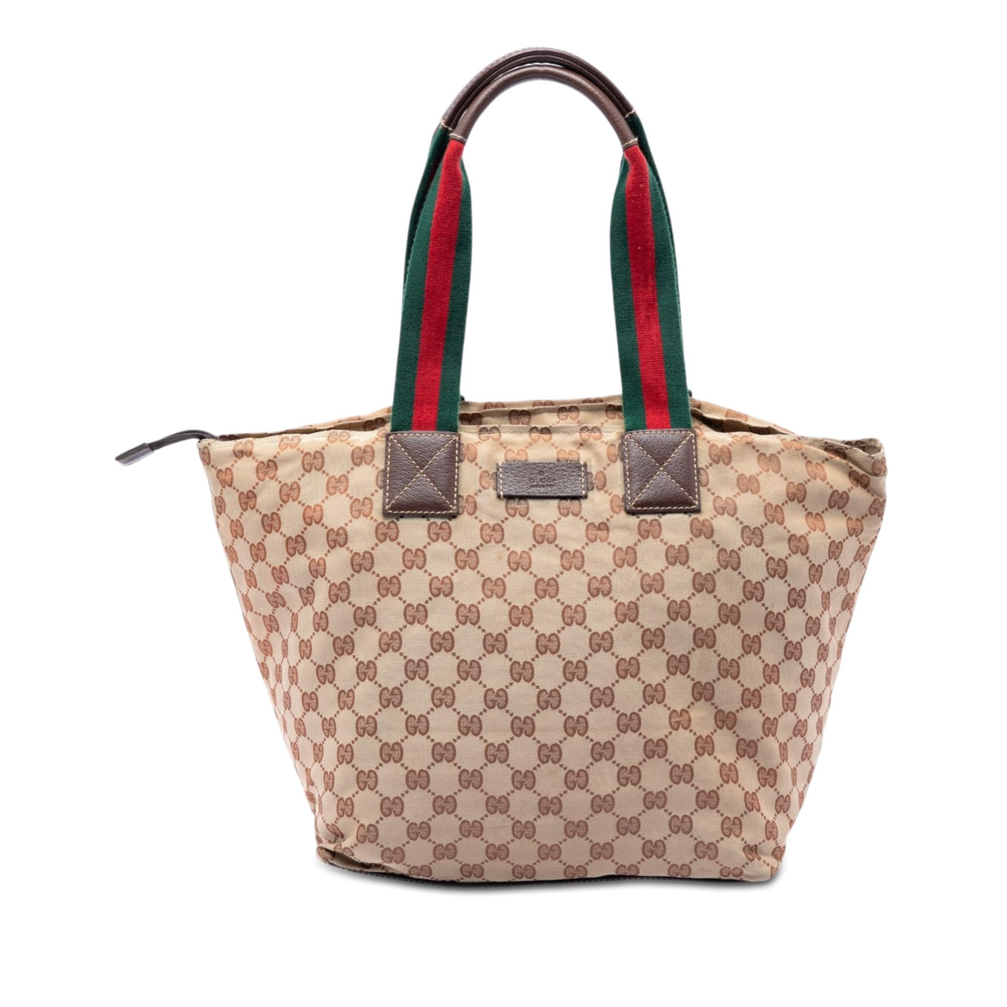 Gucci GG Canvas Web Tote