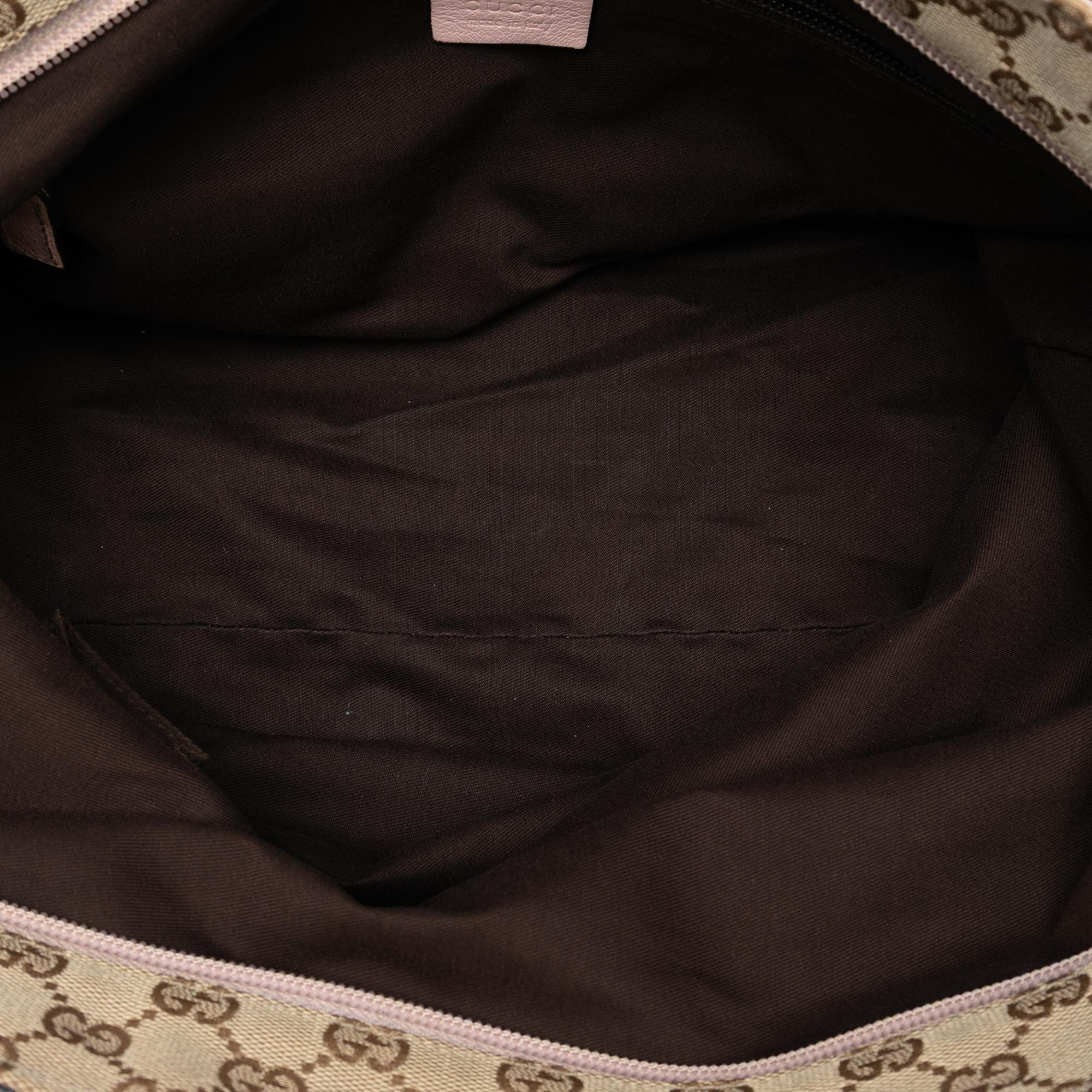 Gucci GG Canvas Web Vertical Tote