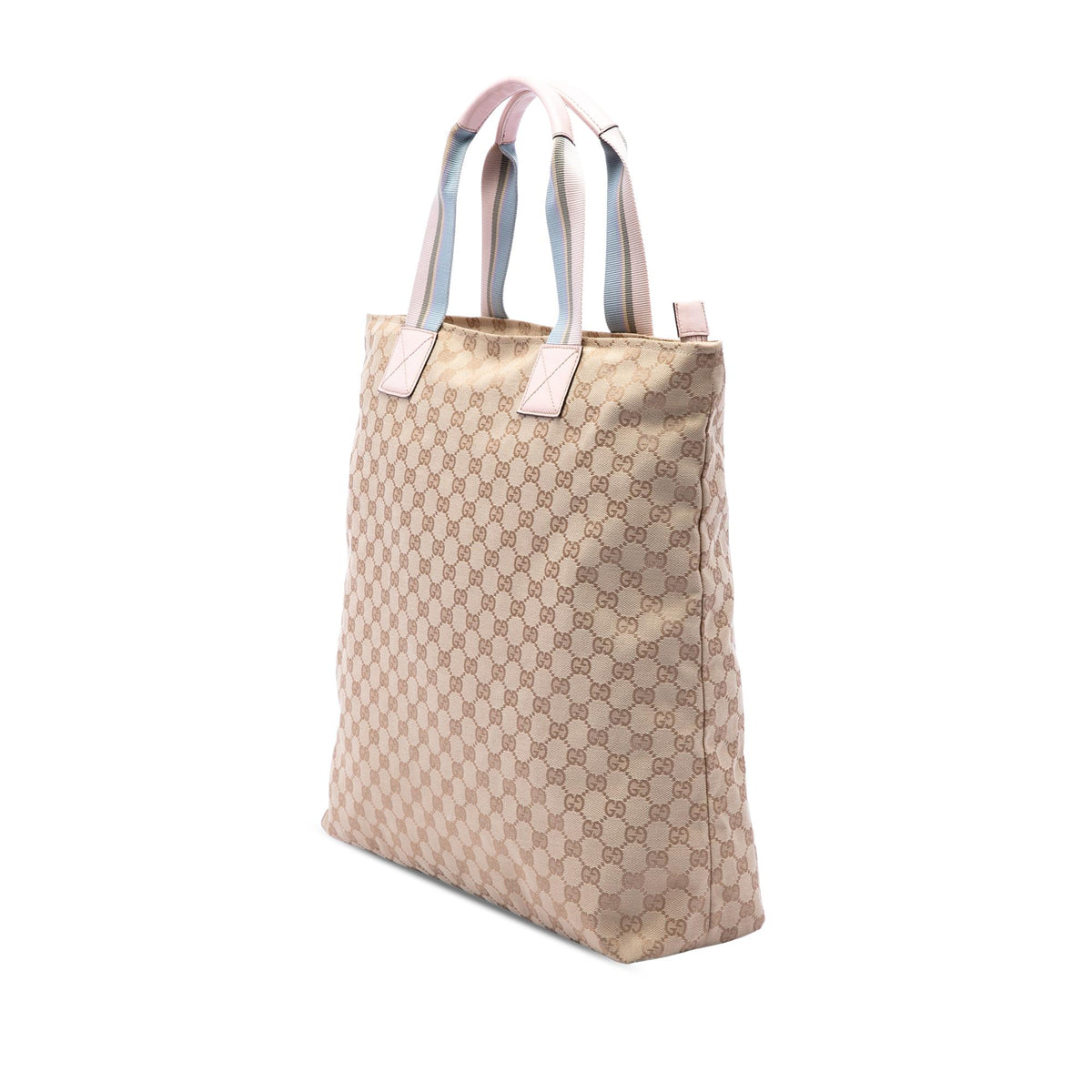 Gucci GG Canvas Web Vertical Tote