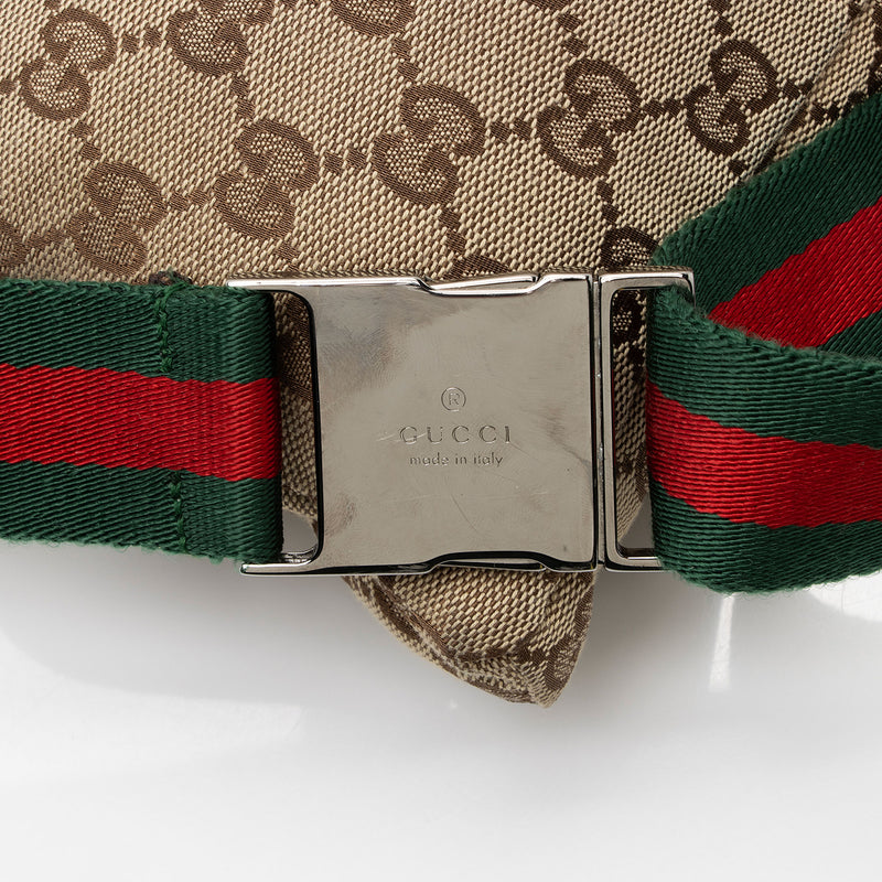 Gucci GG Canvas Web Belt Bag (SHF-awgWqk)