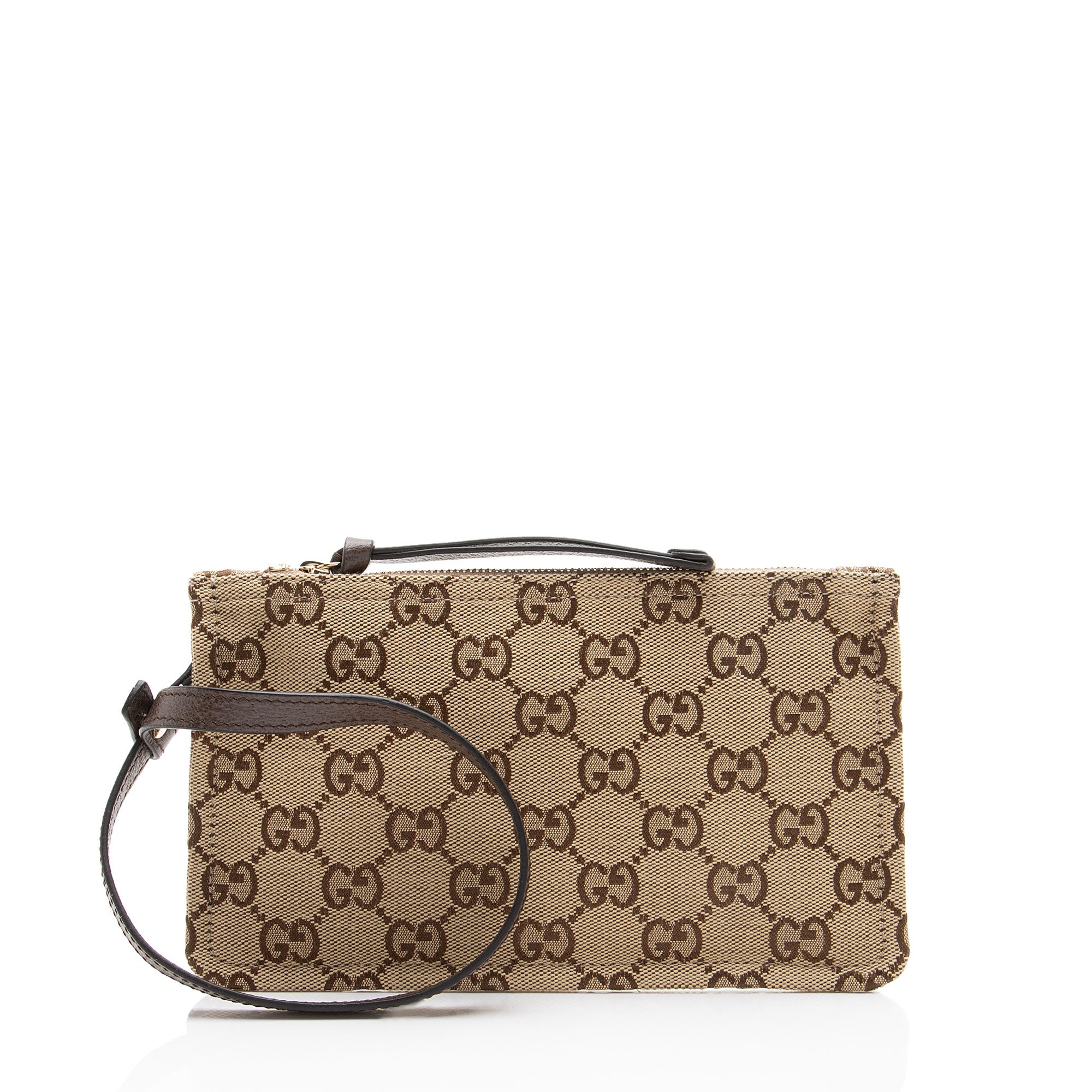 Gucci GG Canvas Zip Pochette