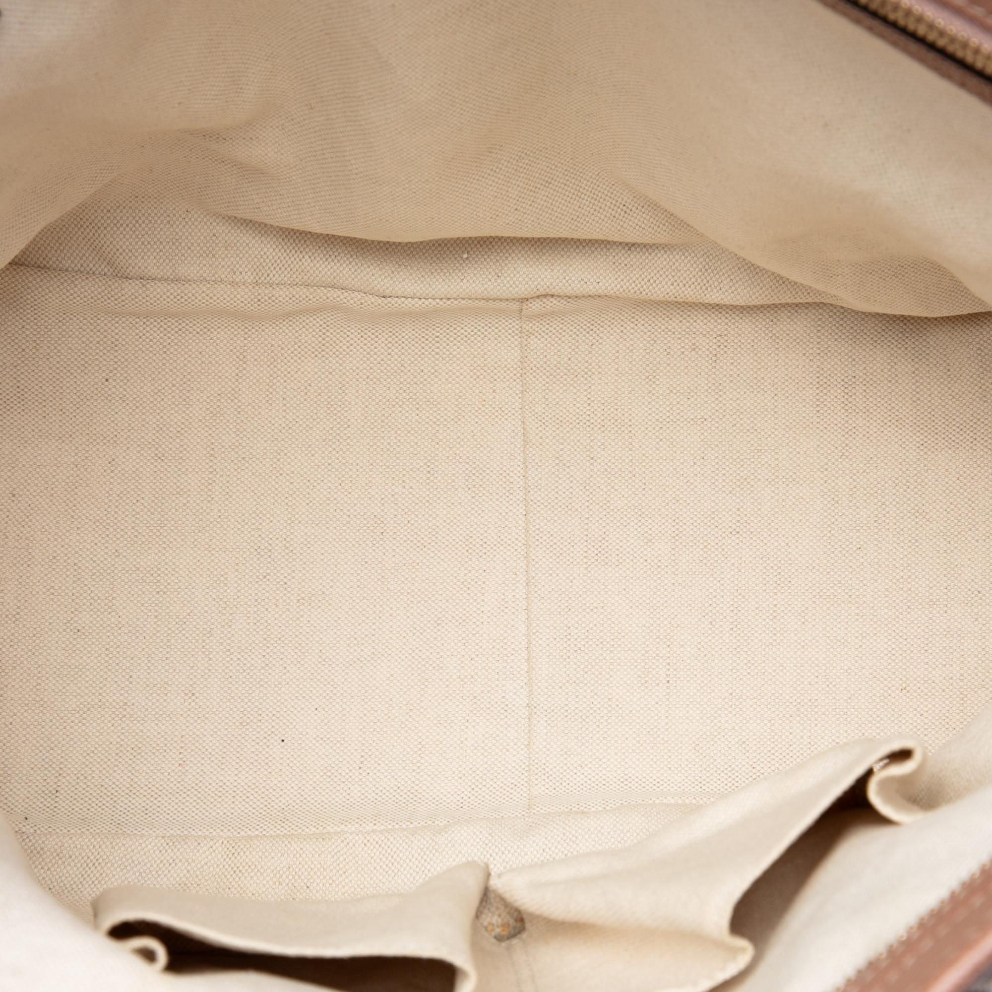 Gucci GG Canvas and Leather Bree Tote