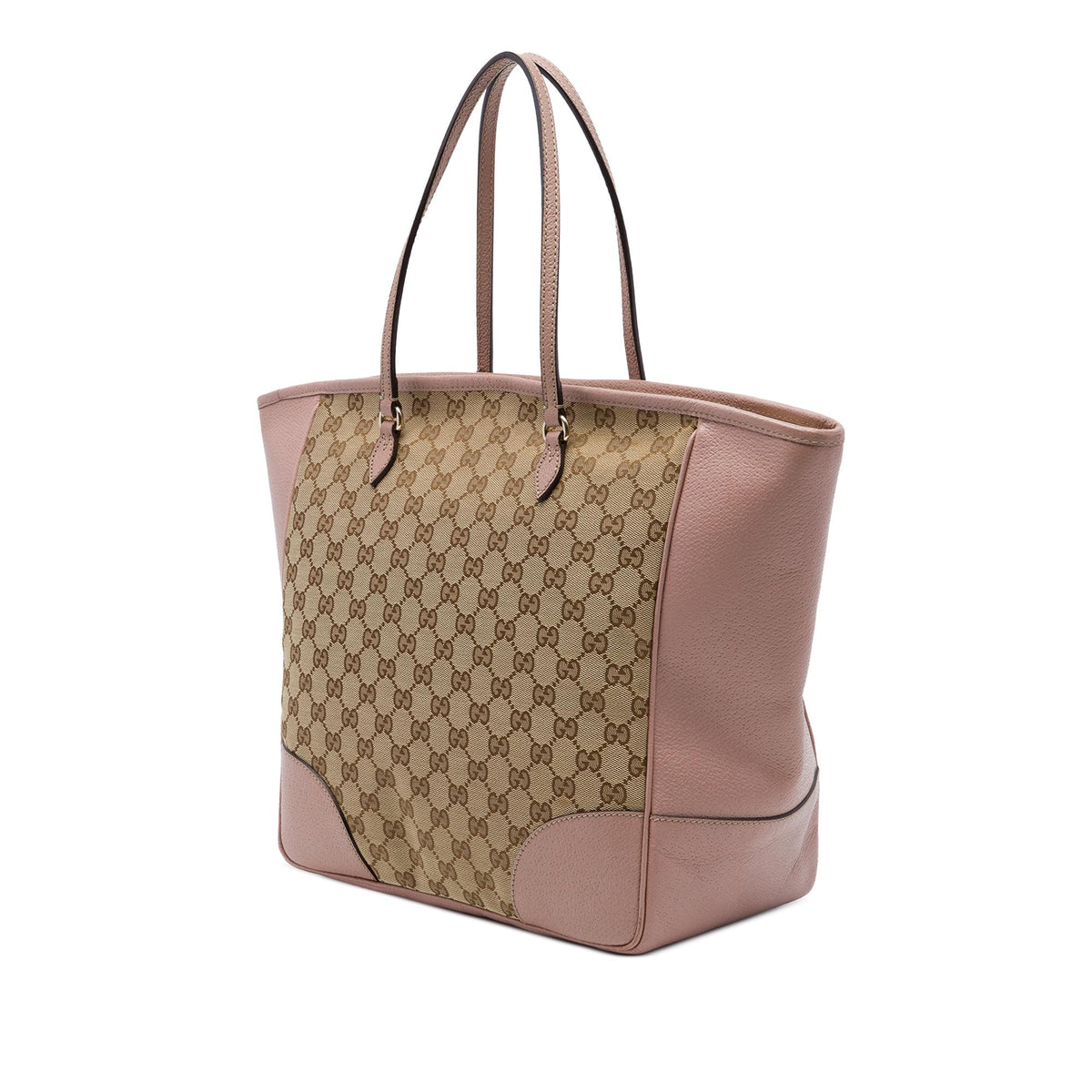 Gucci GG Canvas and Leather Bree Tote