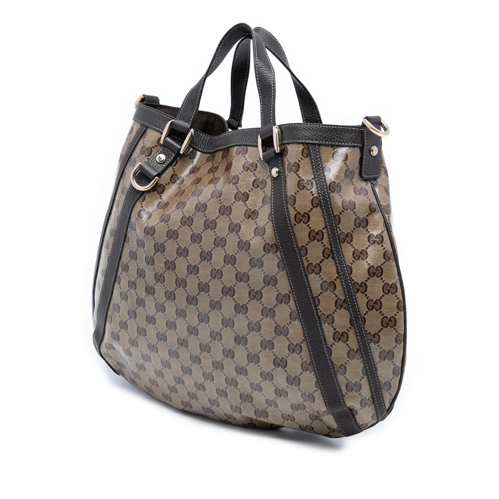 Gucci GG Crystal Abbey D Ring Convertible Tote