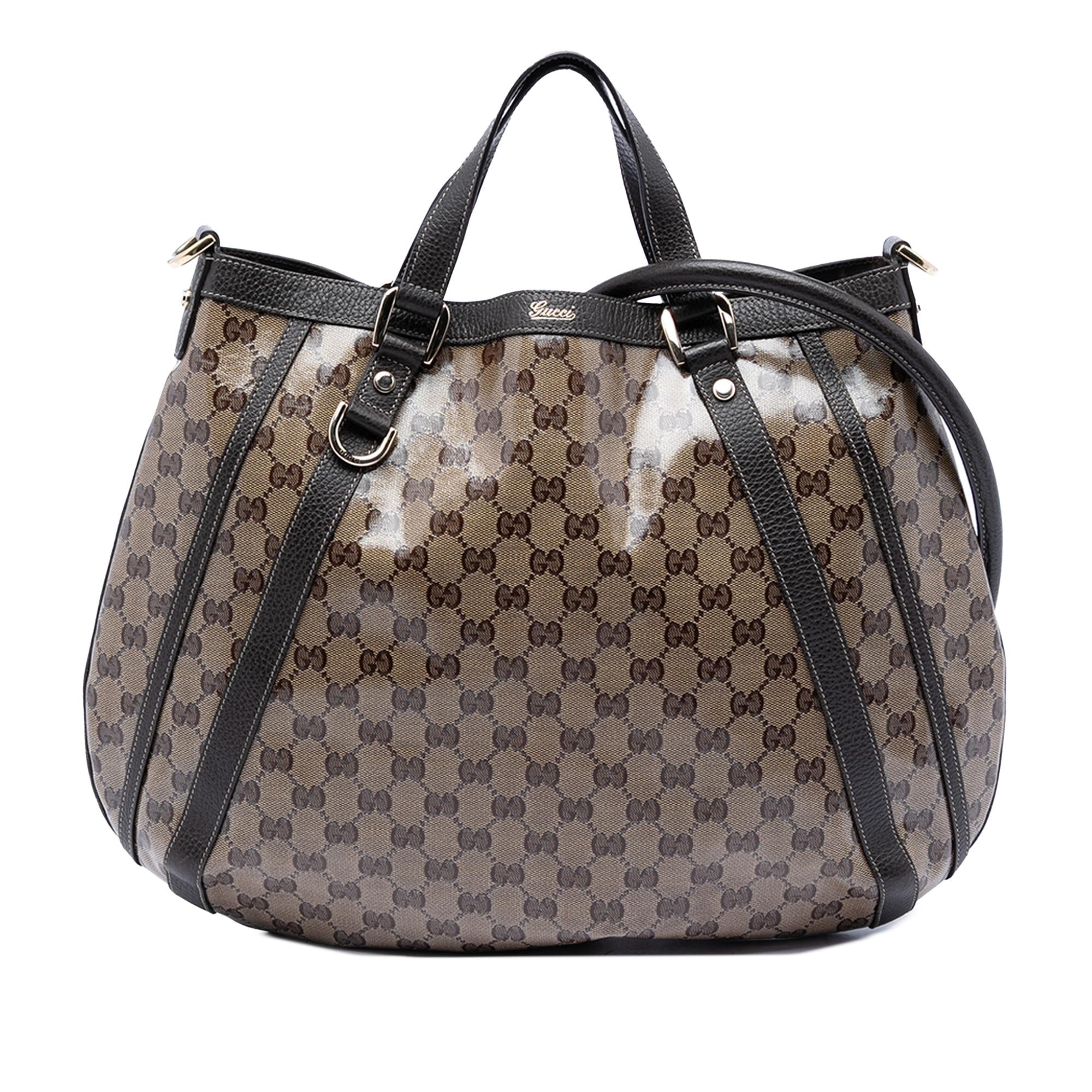 Gucci GG Crystal Abbey D Ring Convertible Tote