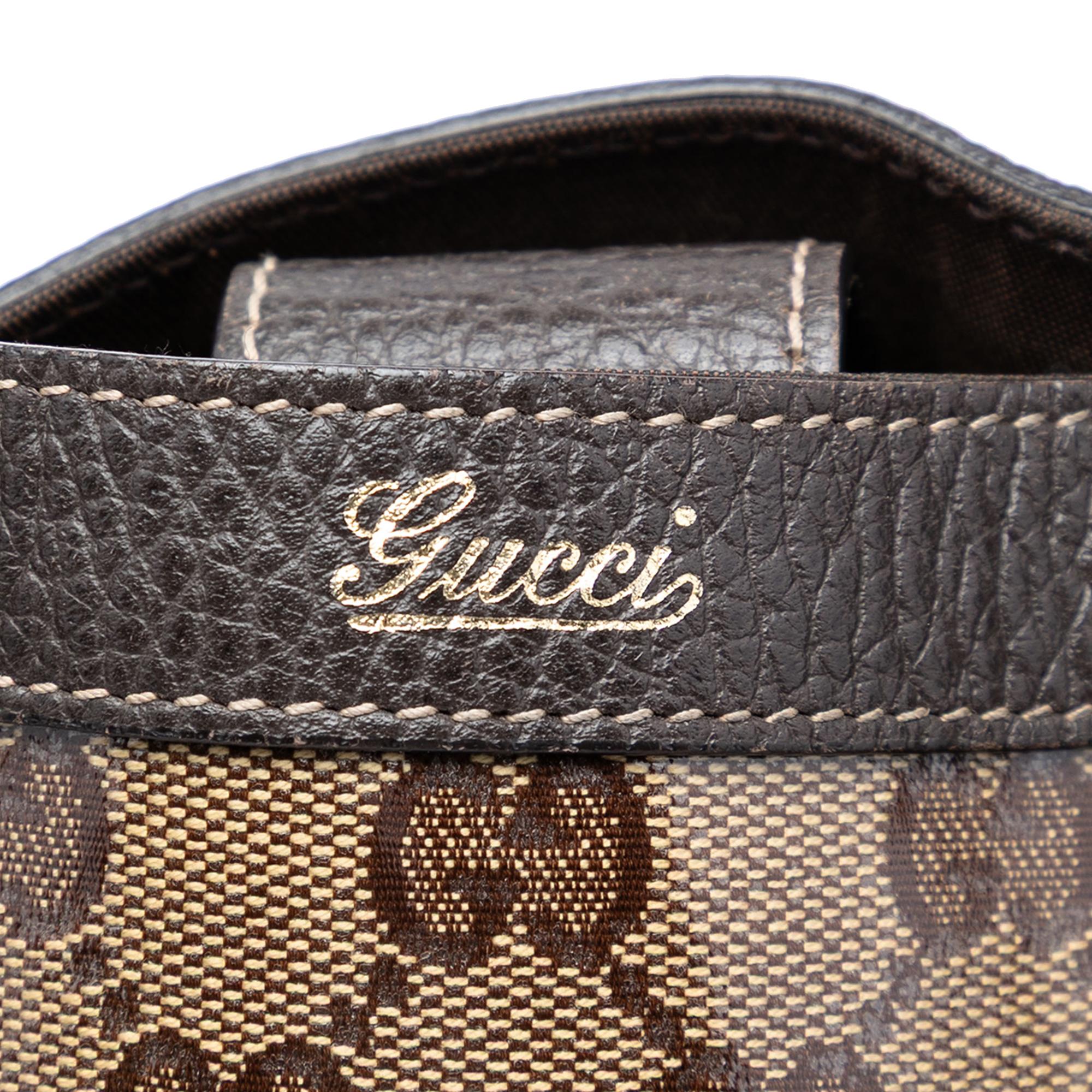 Gucci GG Crystal Abbey D Ring Convertible Tote
