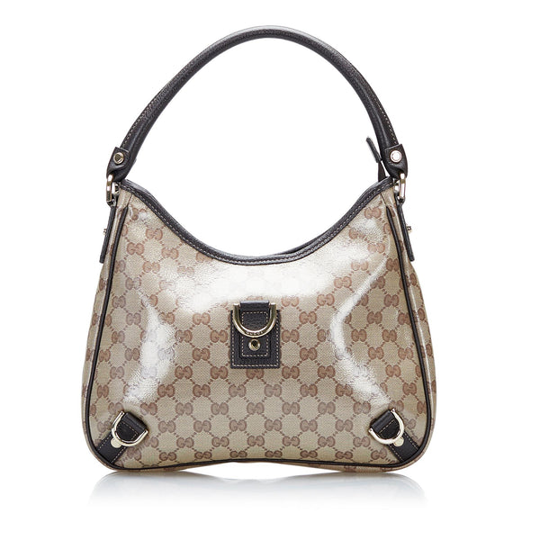 Gucci GG Crystal Abbey D-Ring Shoulder Bag (SHG-8B5Ll6)