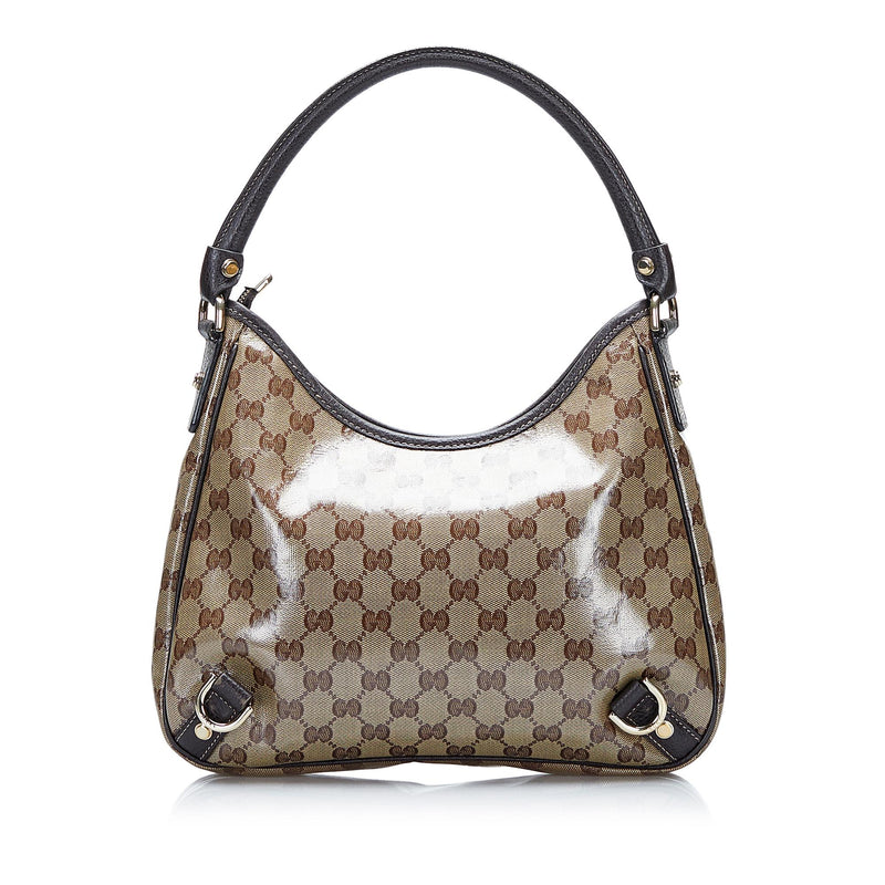 Gucci GG Crystal Abbey D-Ring Shoulder Bag (SHG-GdAetG)