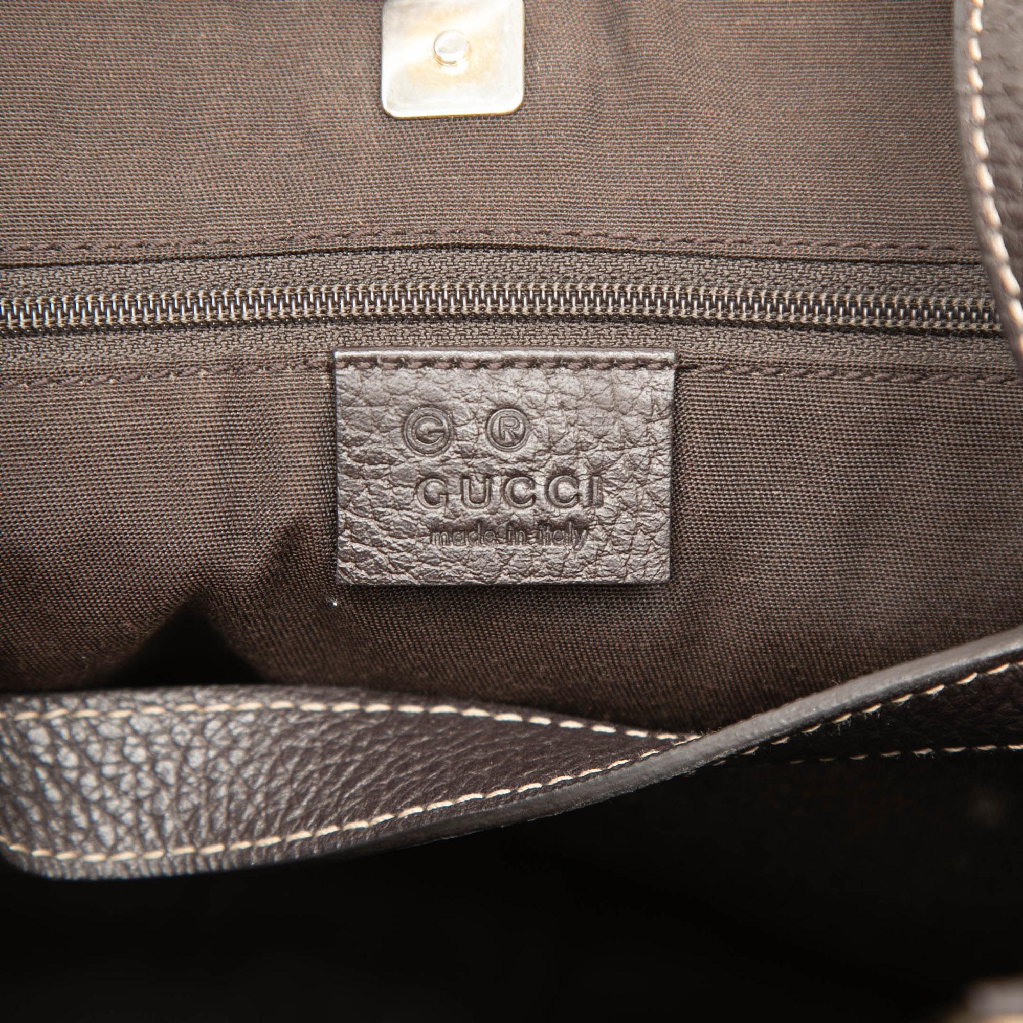 Gucci GG Crystal Abbey D Ring Tote