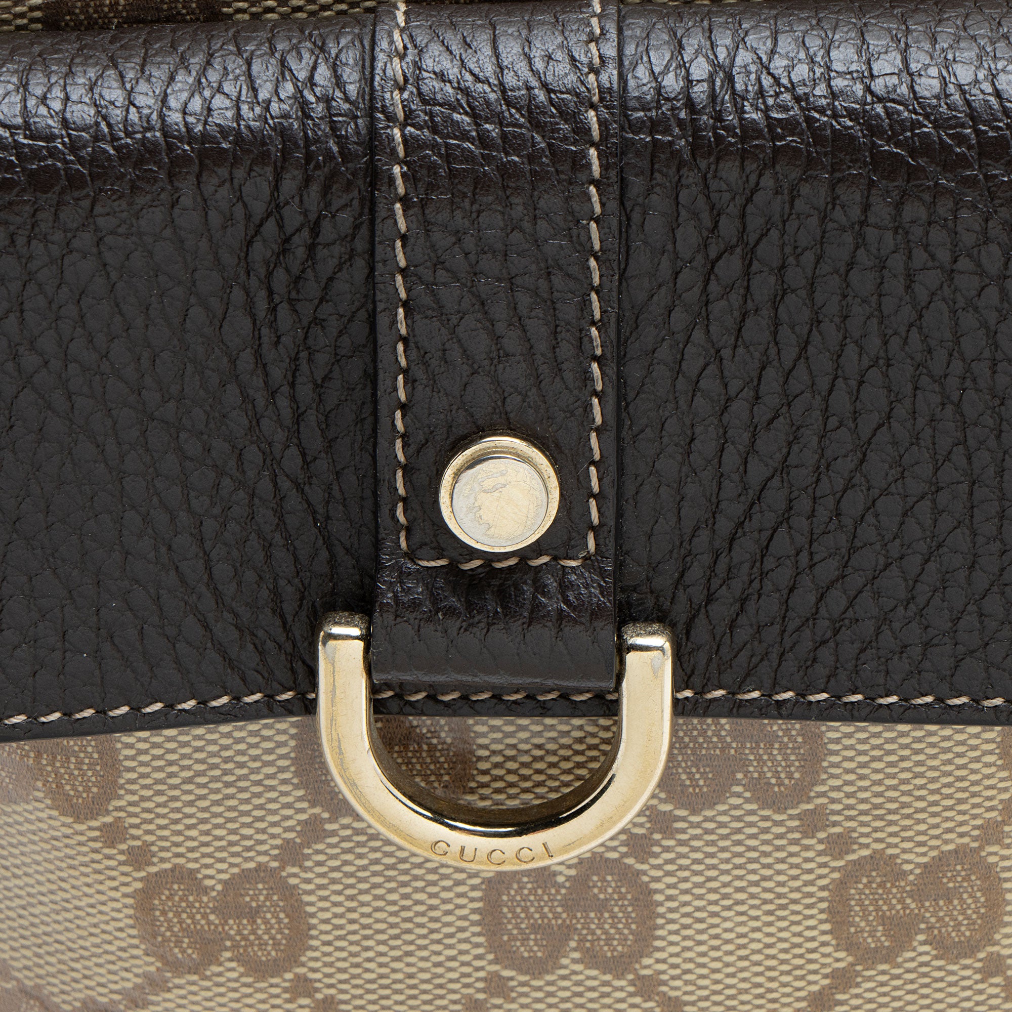 Gucci GG Crystal Abbey Pocket Hobo