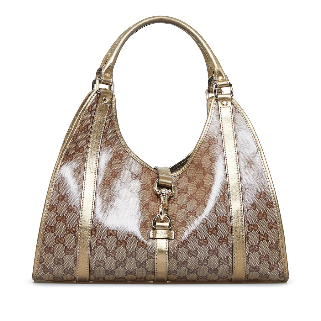 Gucci GG Crystal Jackie Shoulder Bag (SHG-GAiqrC) – LuxeDH