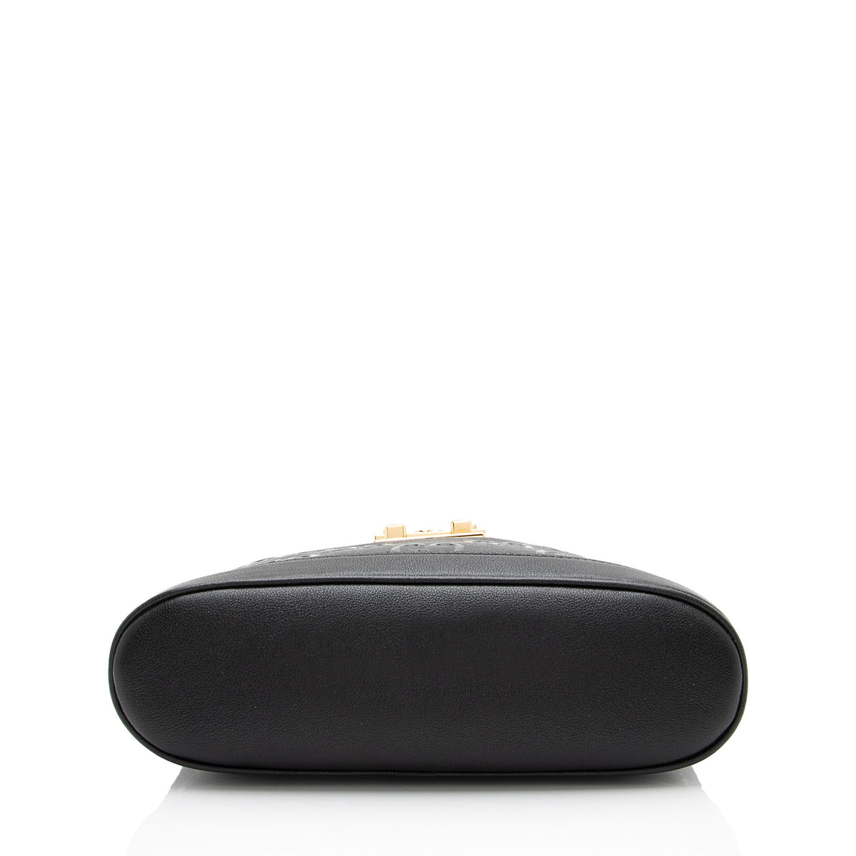 Gucci GG Debossed Leather Wonka Chain Shoulder Bag