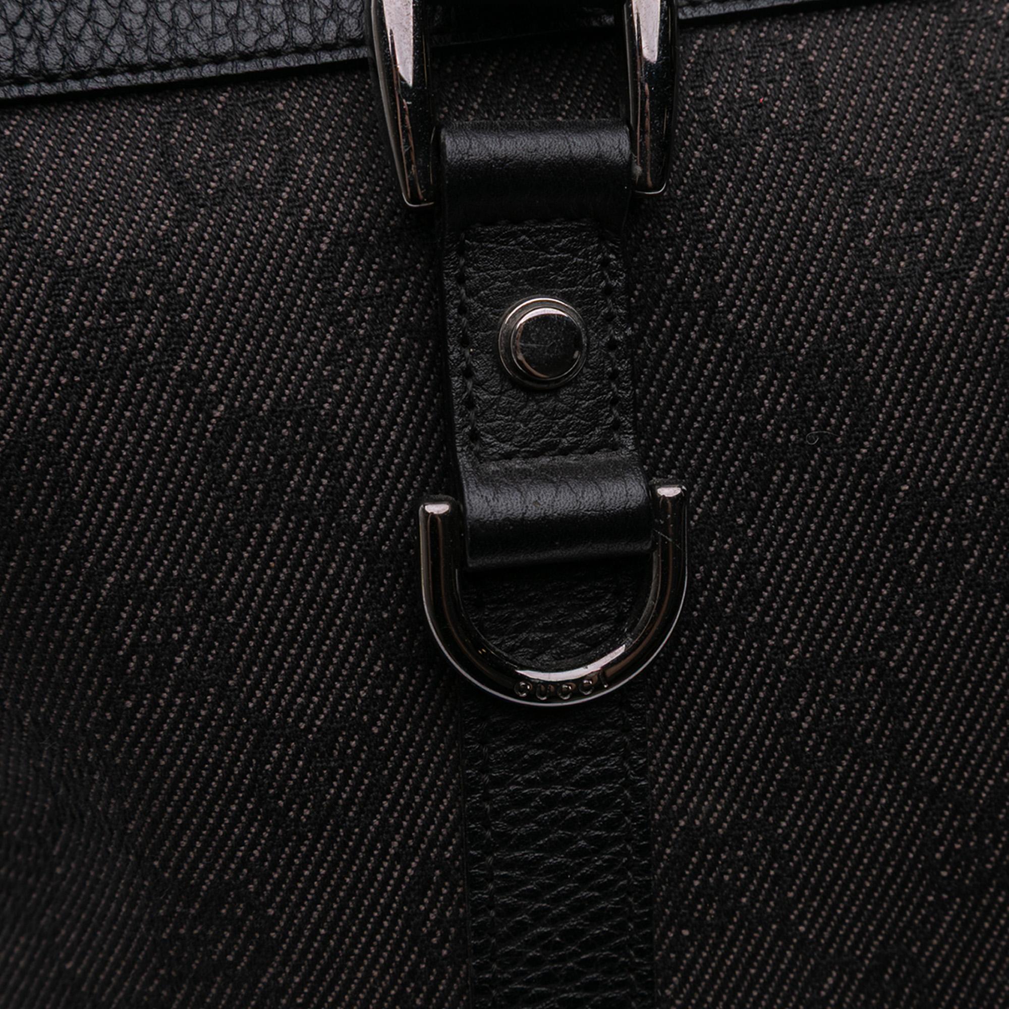 Gucci GG Denim Abbey D Ring Tote