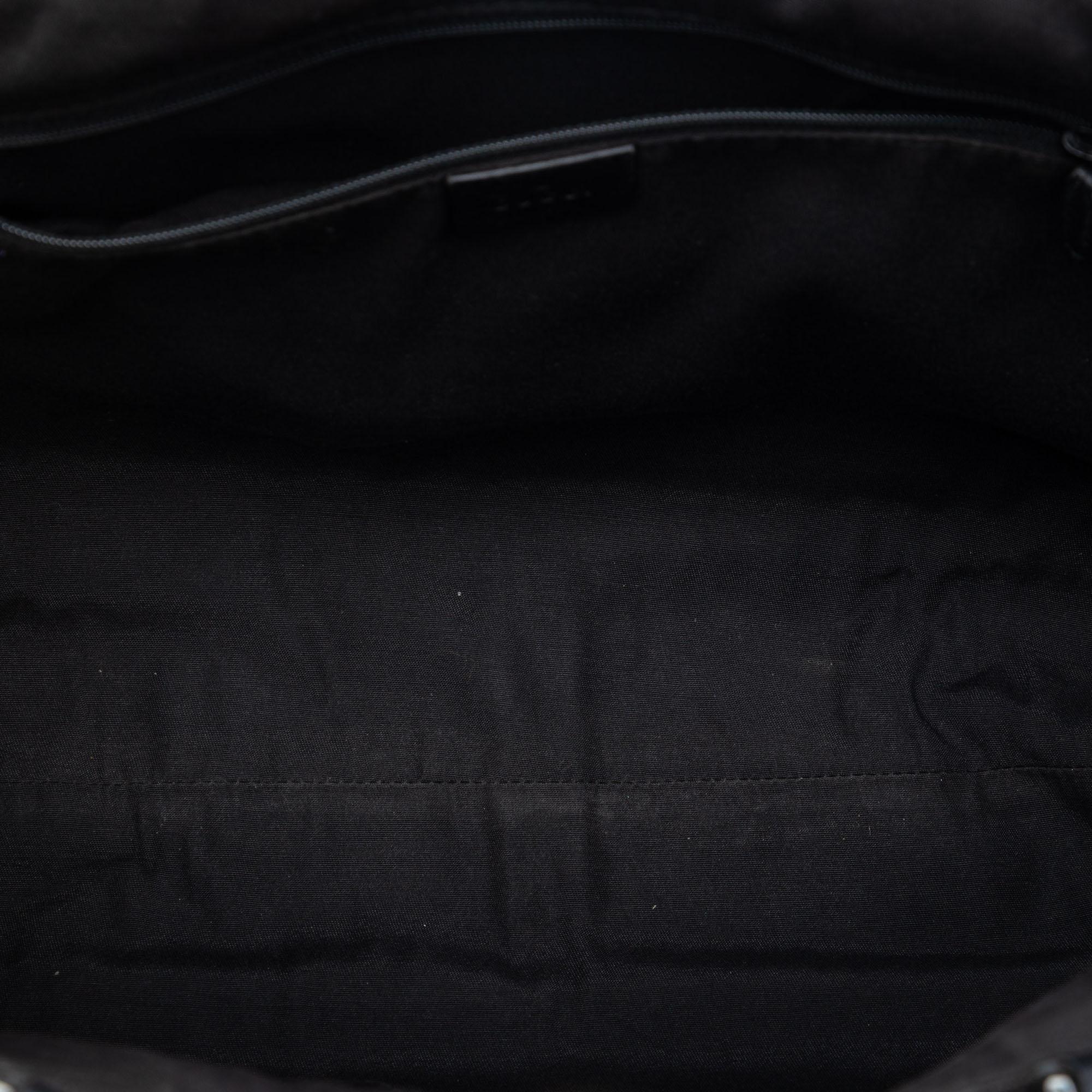 Gucci GG Denim Abbey D Ring Tote