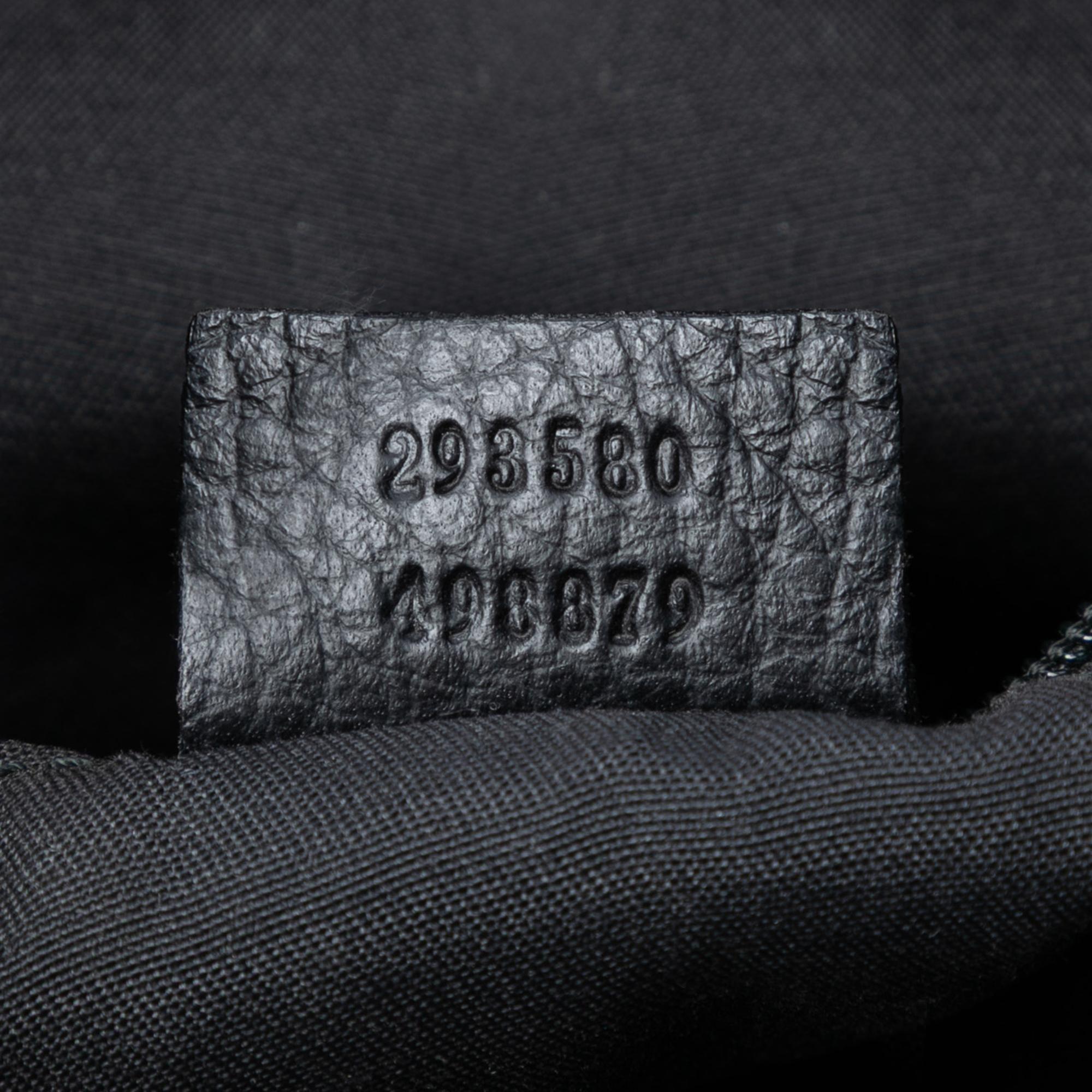 Gucci GG Denim Abbey D Ring Tote