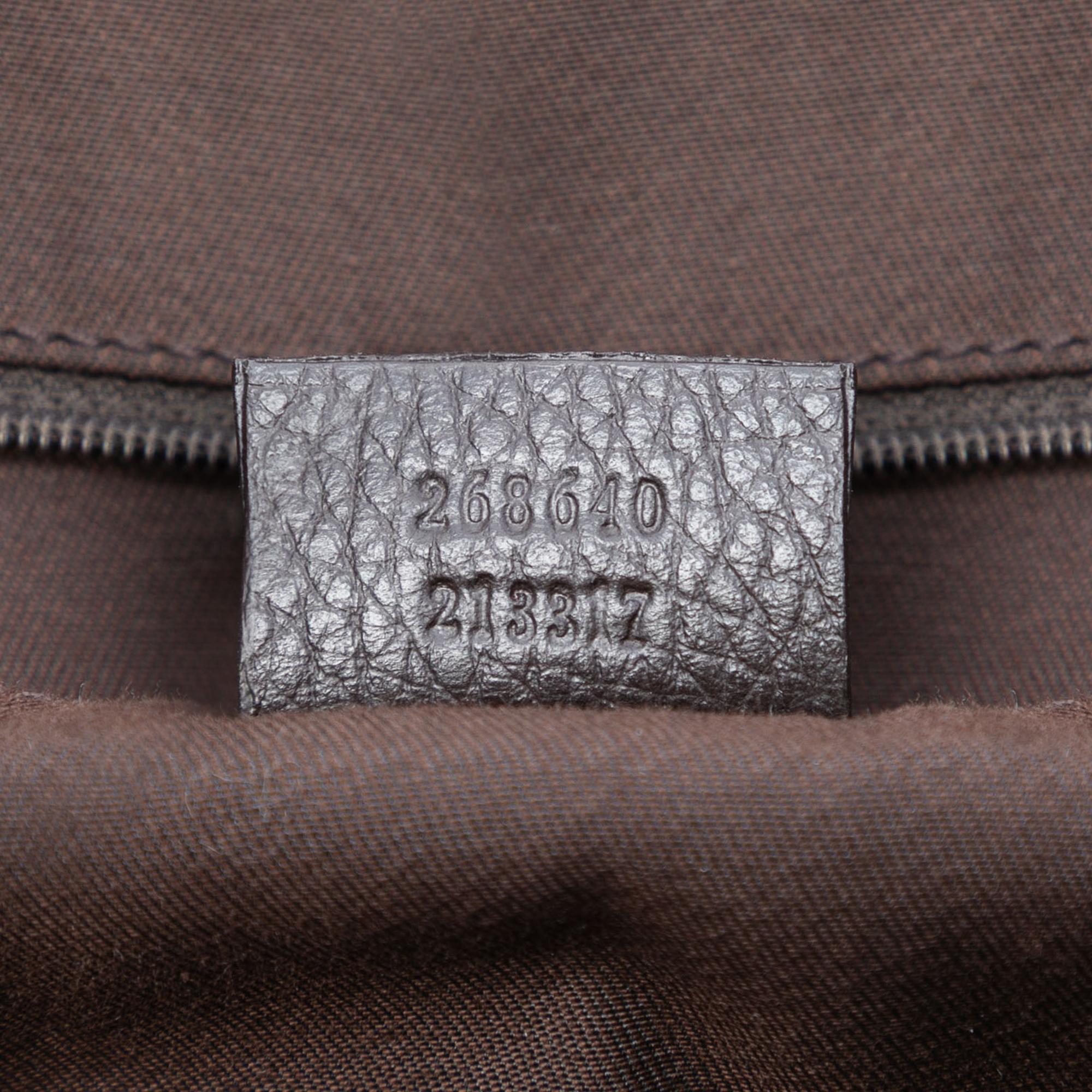 Gucci GG Denim Abbey D Ring Tote