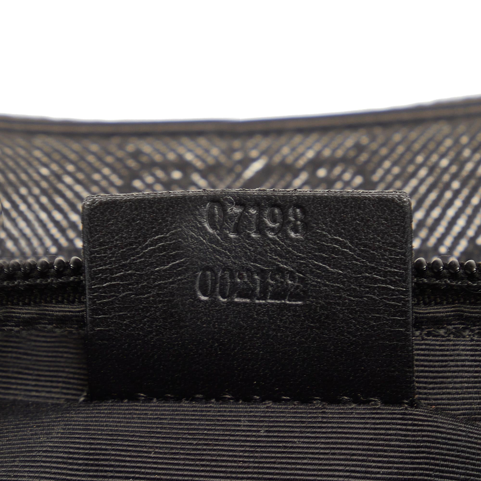 Gucci GG Denim Boat Baguette (SHG-CGZkjD)