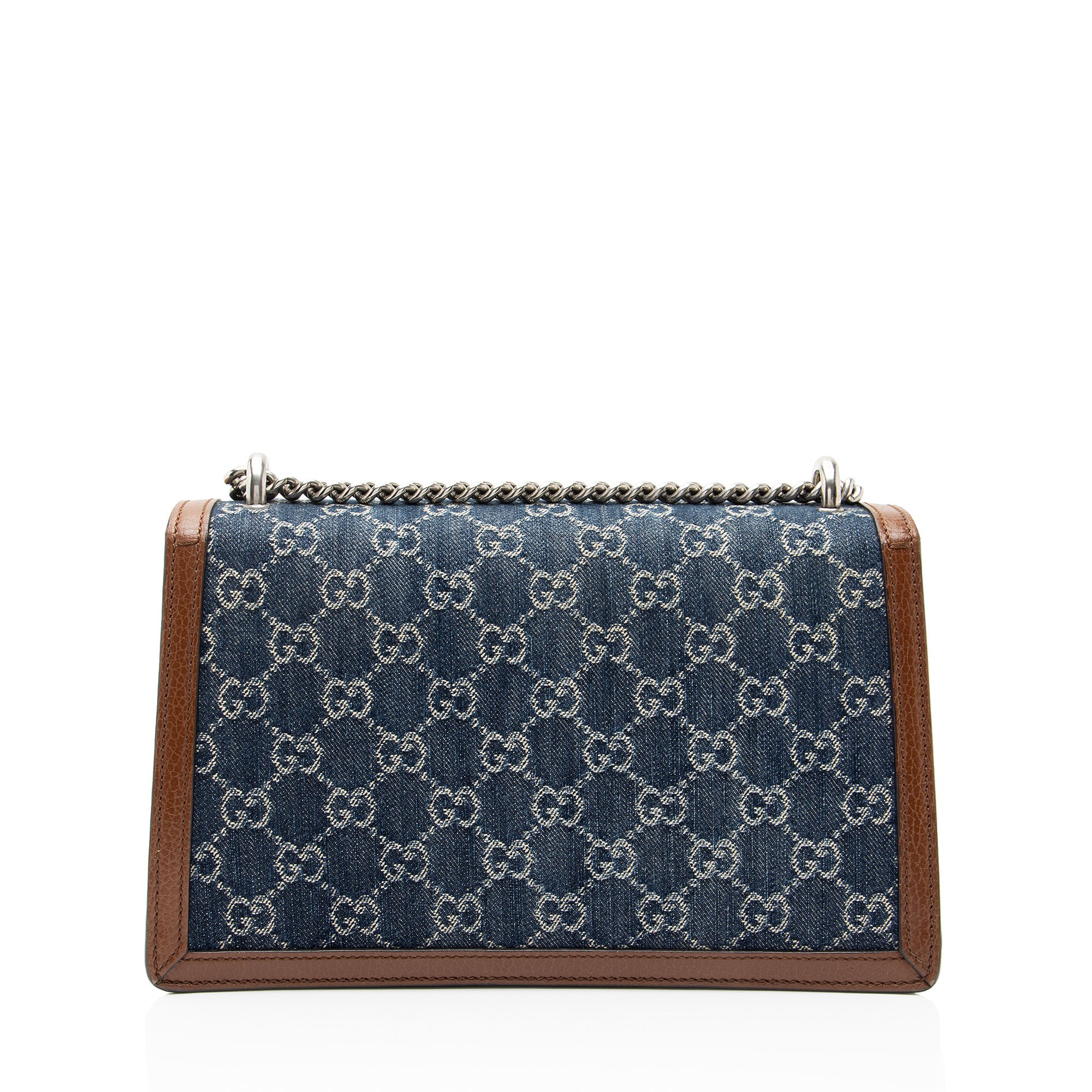 Gucci GG Denim Dionysus Medium Shoulder Bag