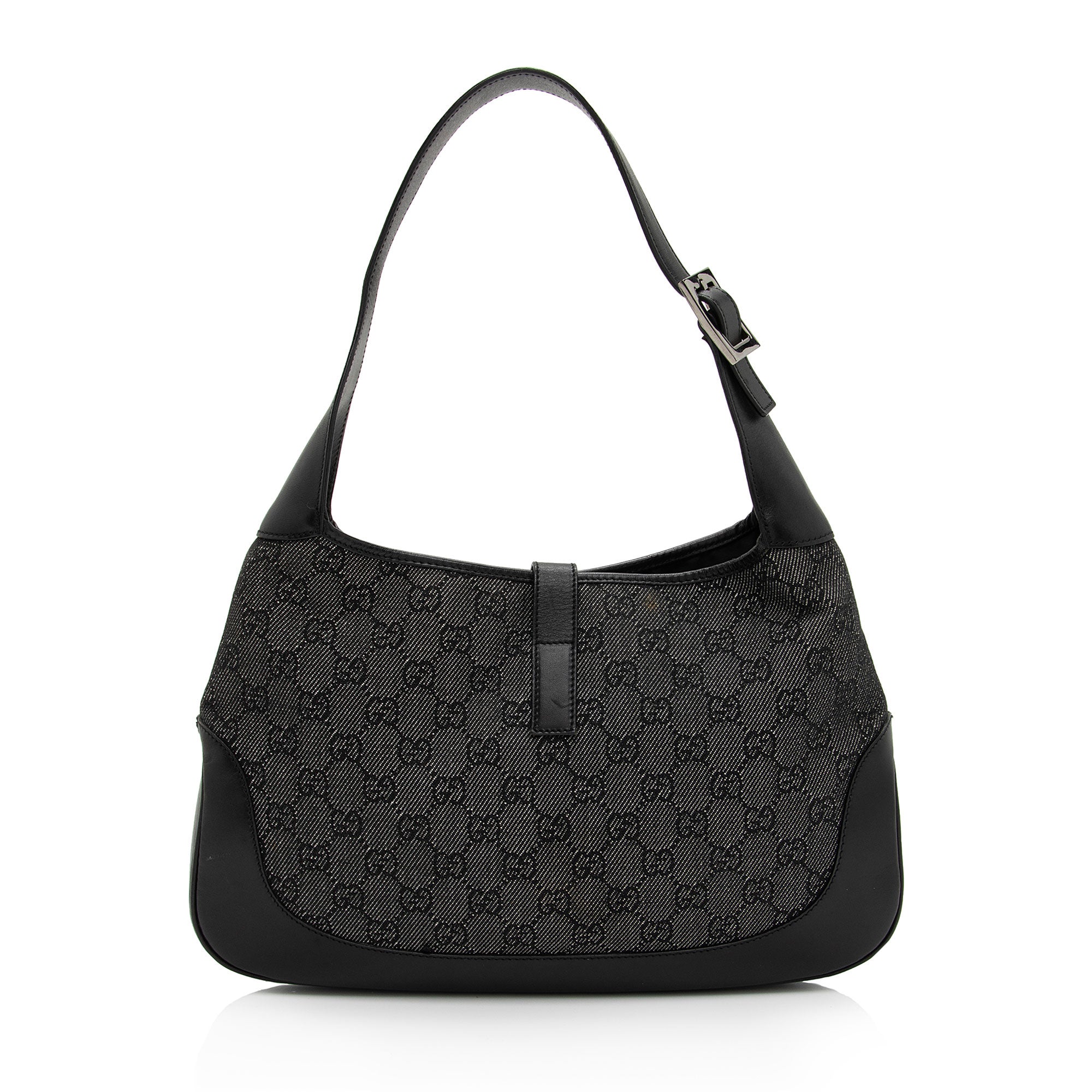 Gucci GG Denim Jackie Hobo (SHF-fYh4CG)