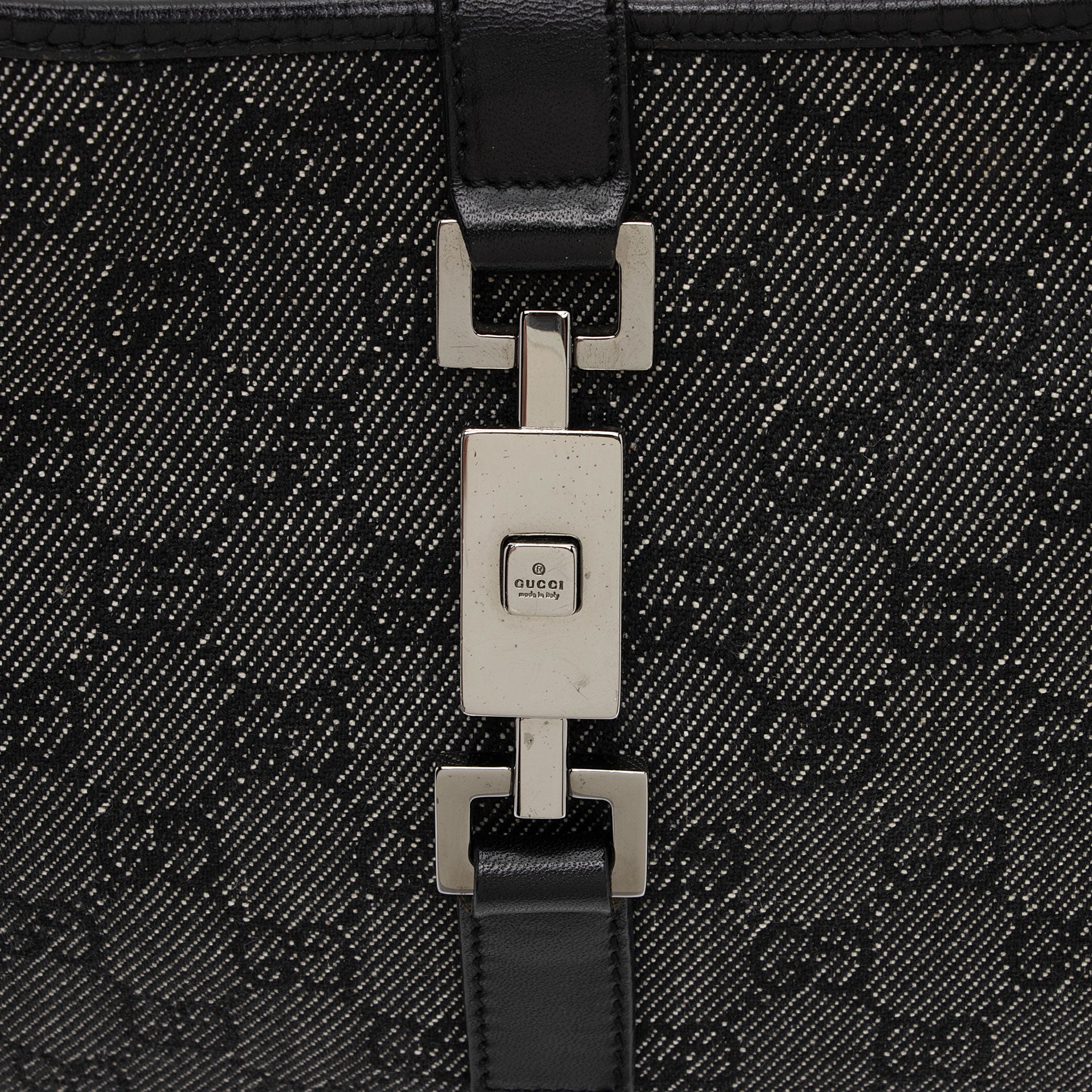 Gucci GG Denim Jackie Hobo (SHF-fYh4CG)