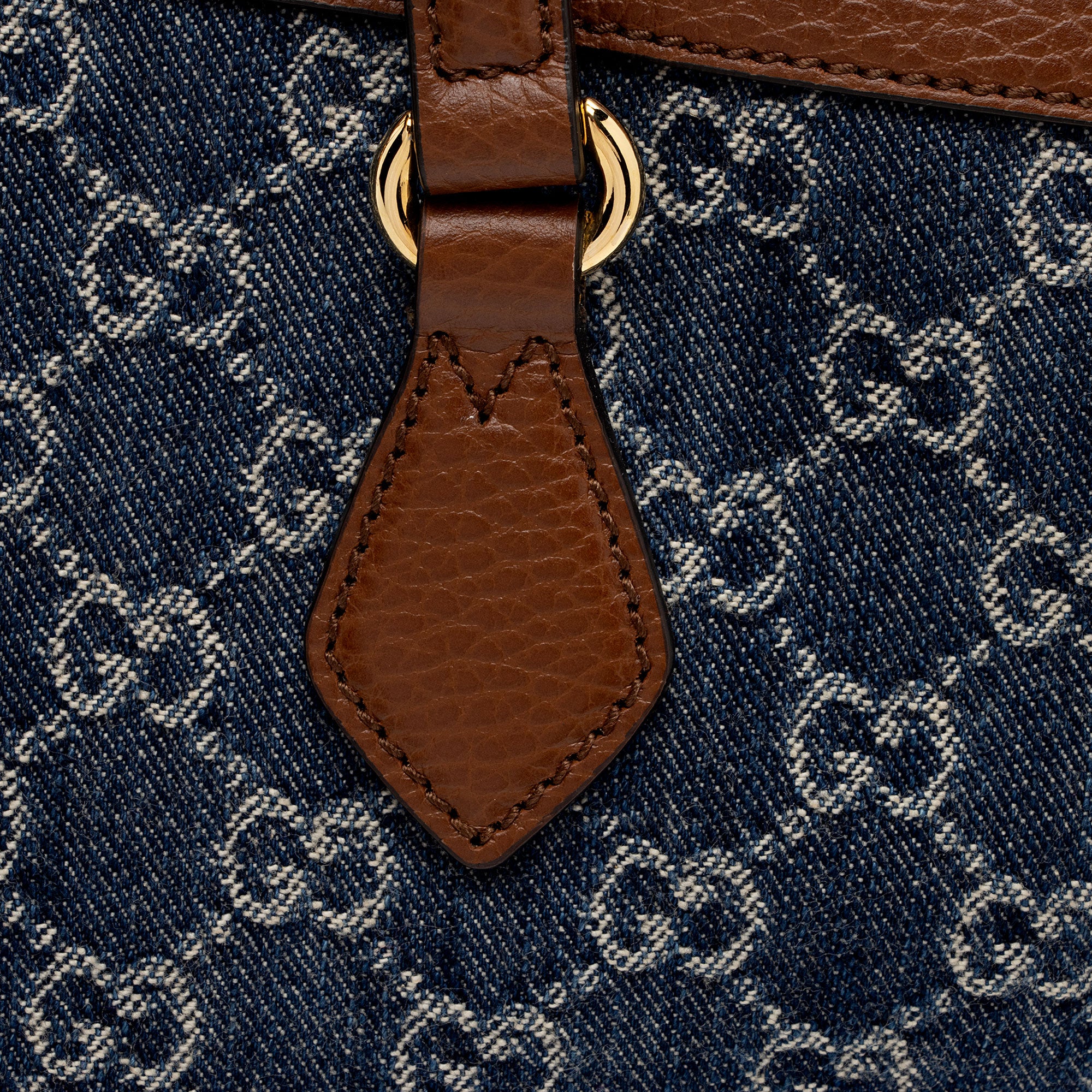 Gucci GG Denim Ophidia Medium Tote (SHF-mPOLzg)