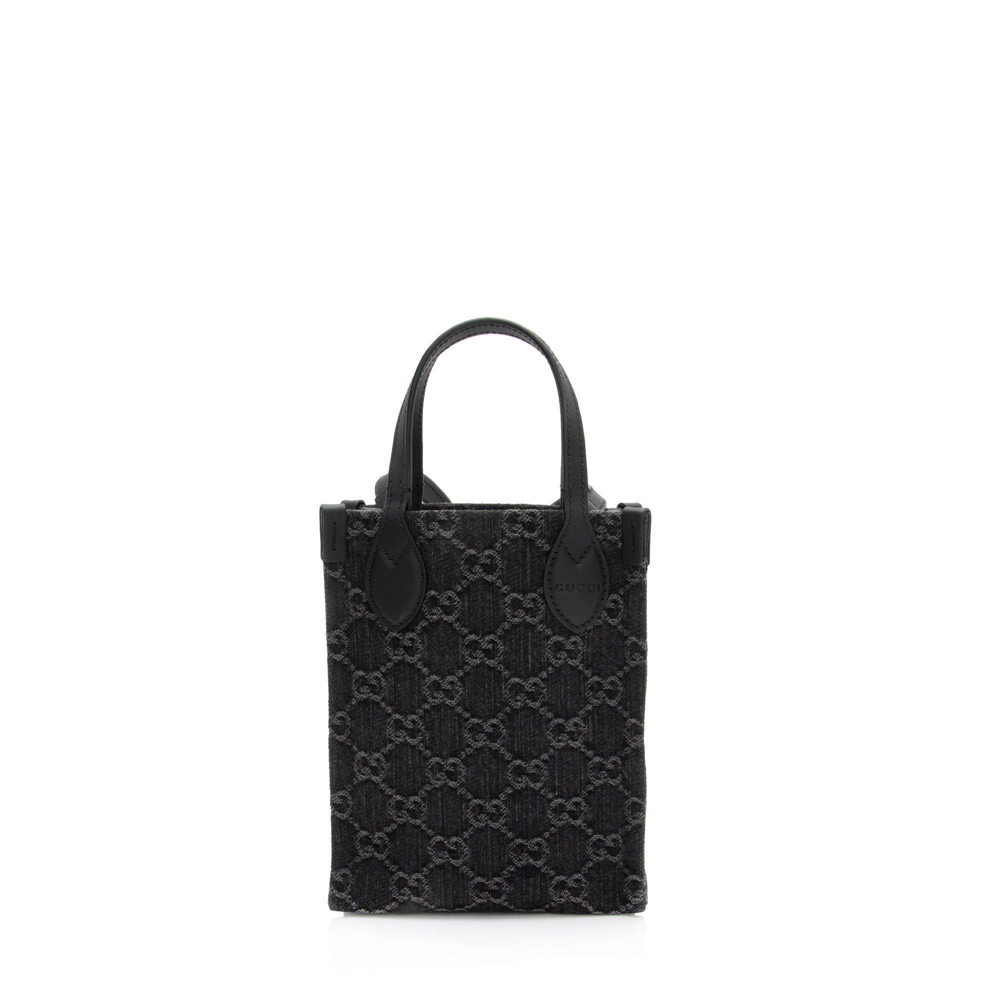 Gucci GG Denim Ophidia Mini Tote