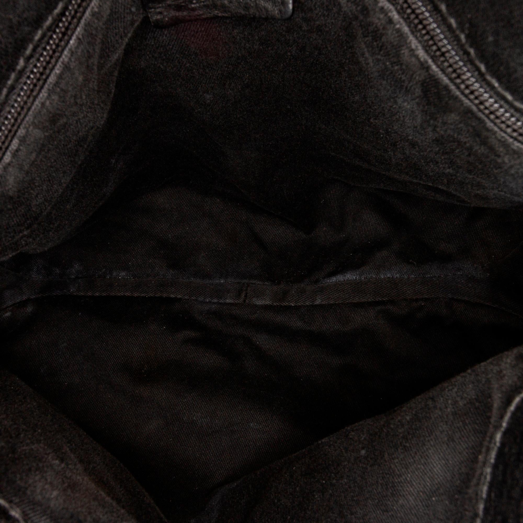 Gucci GG Denim Shoulder Bag