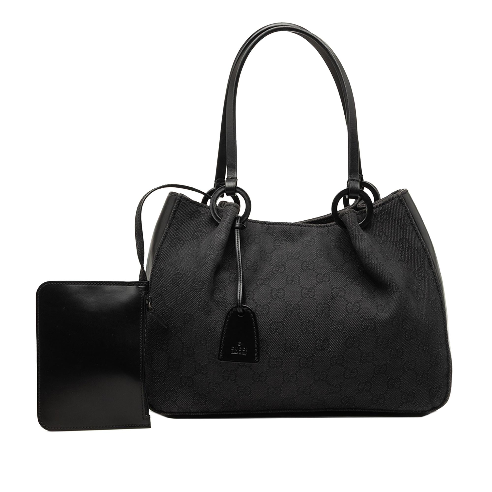 Gucci GG Denim Shoulder Bag