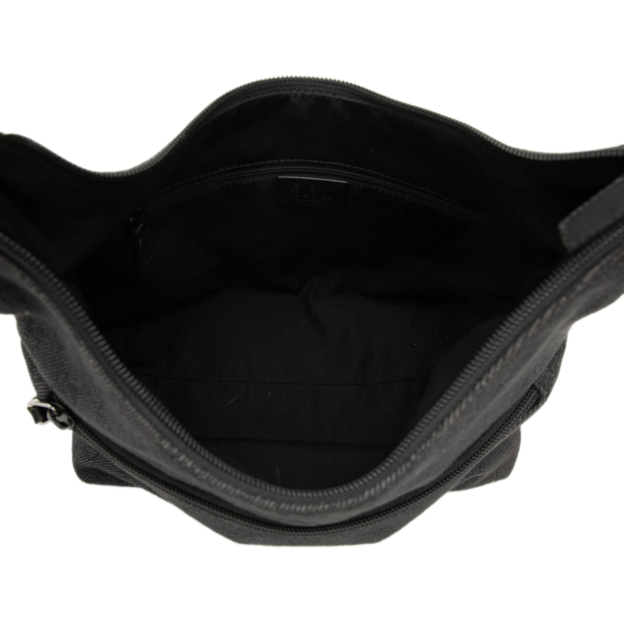 Gucci GG Denim Shoulder Bag