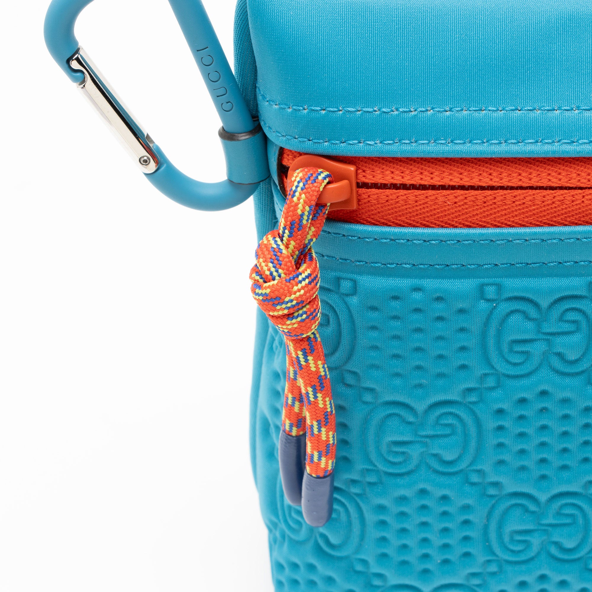 Gucci GG Embossed Neoprene Scuba Pouch