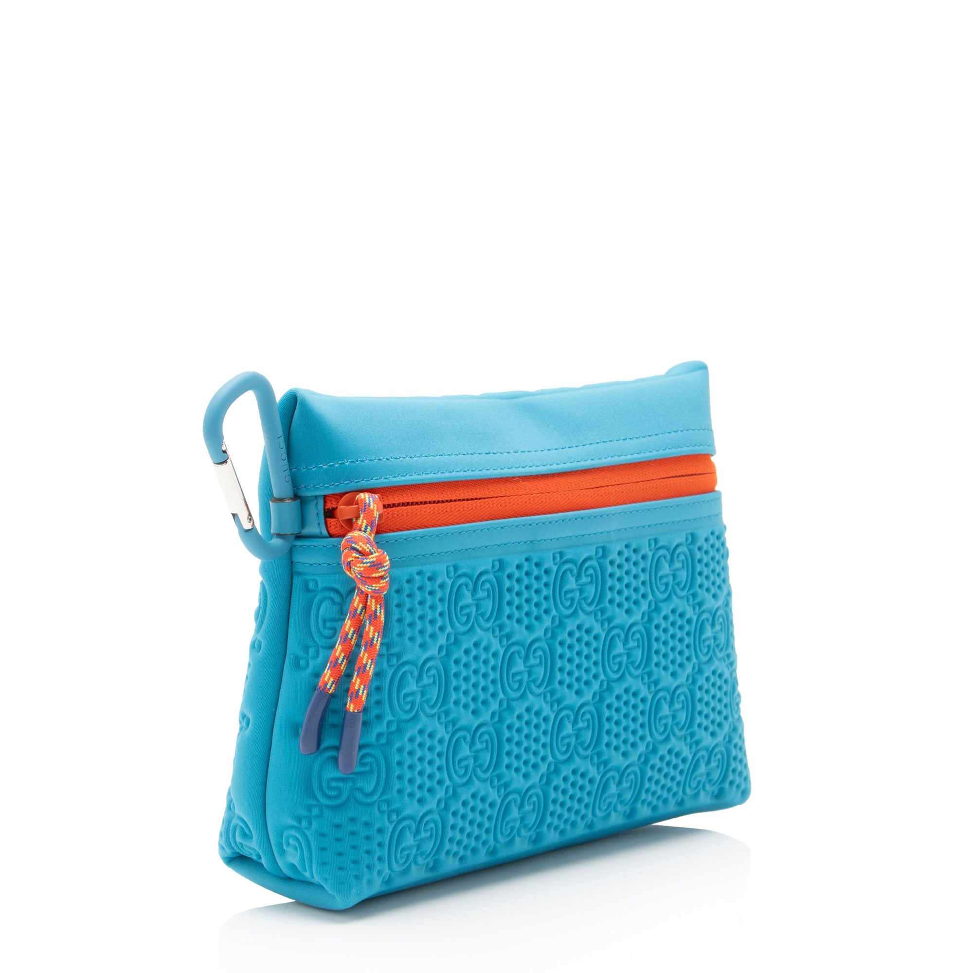 Gucci GG Embossed Neoprene Scuba Pouch