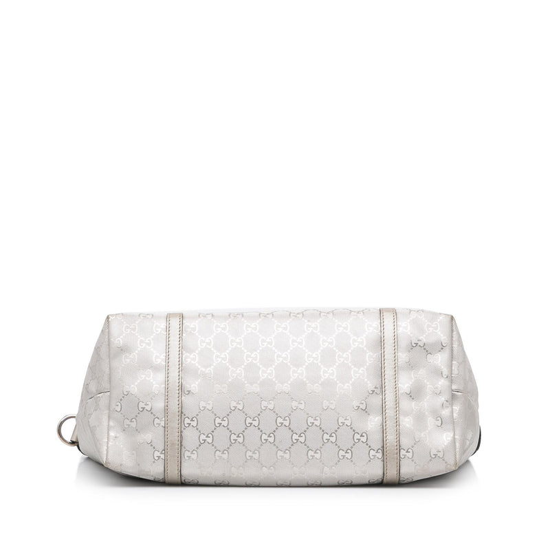 Gucci GG Imprime Joy Tote Bag (SHG-FNAolv)