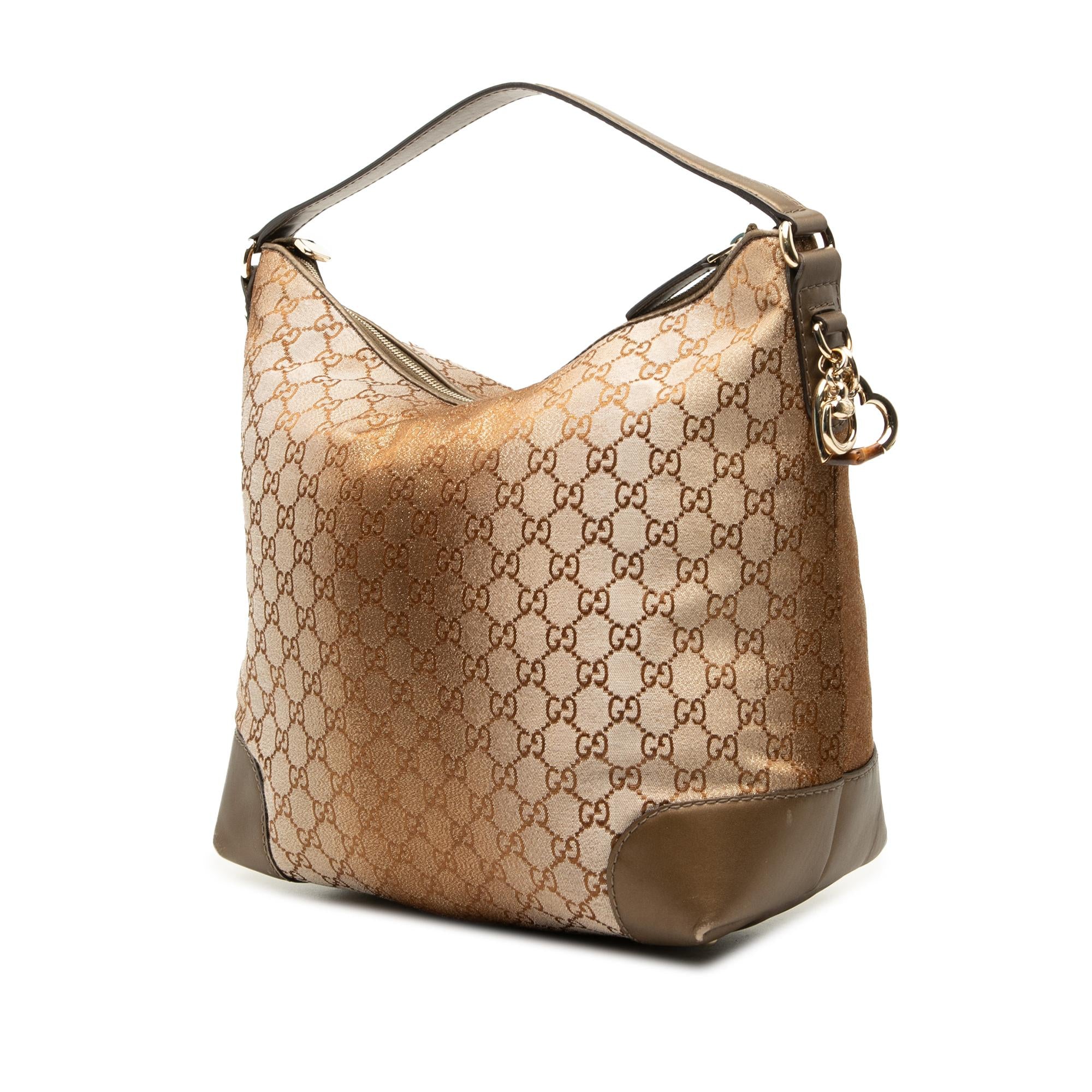 Gucci GG Lurex Heart Bit Shoulder Bag