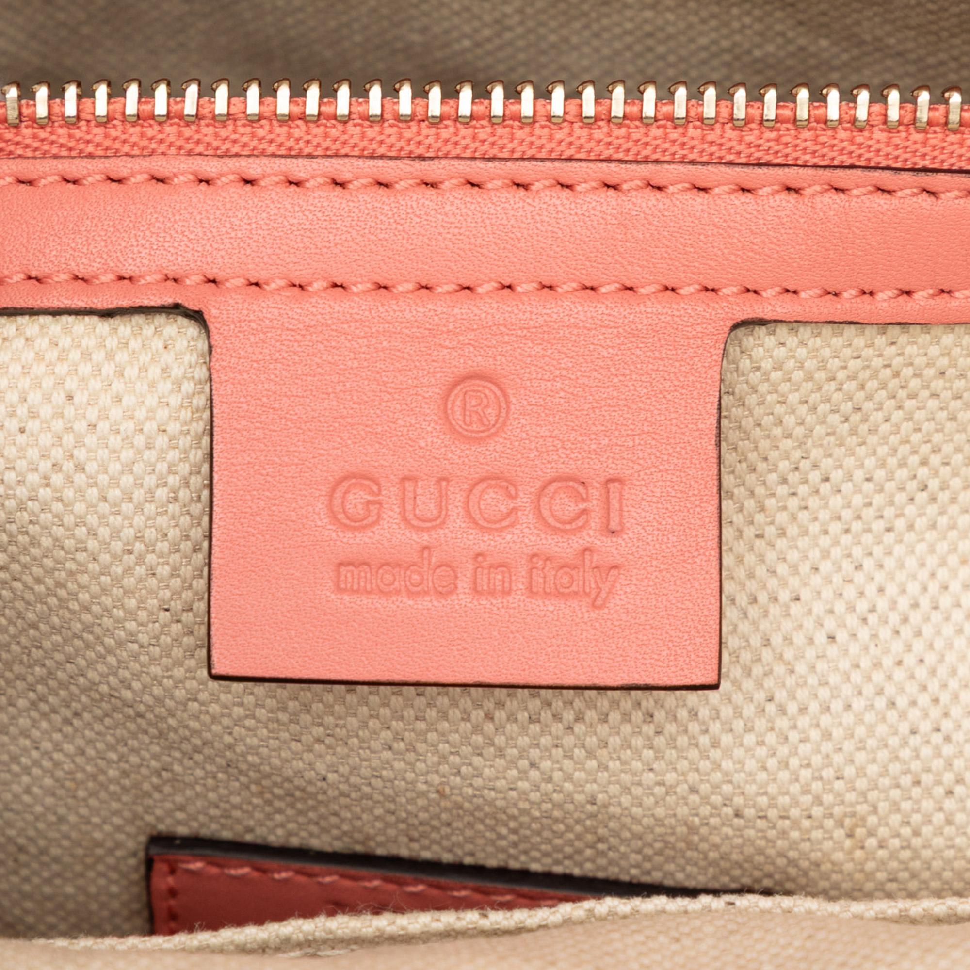 Gucci GG Marmont Calfskin Ribbon Tote
