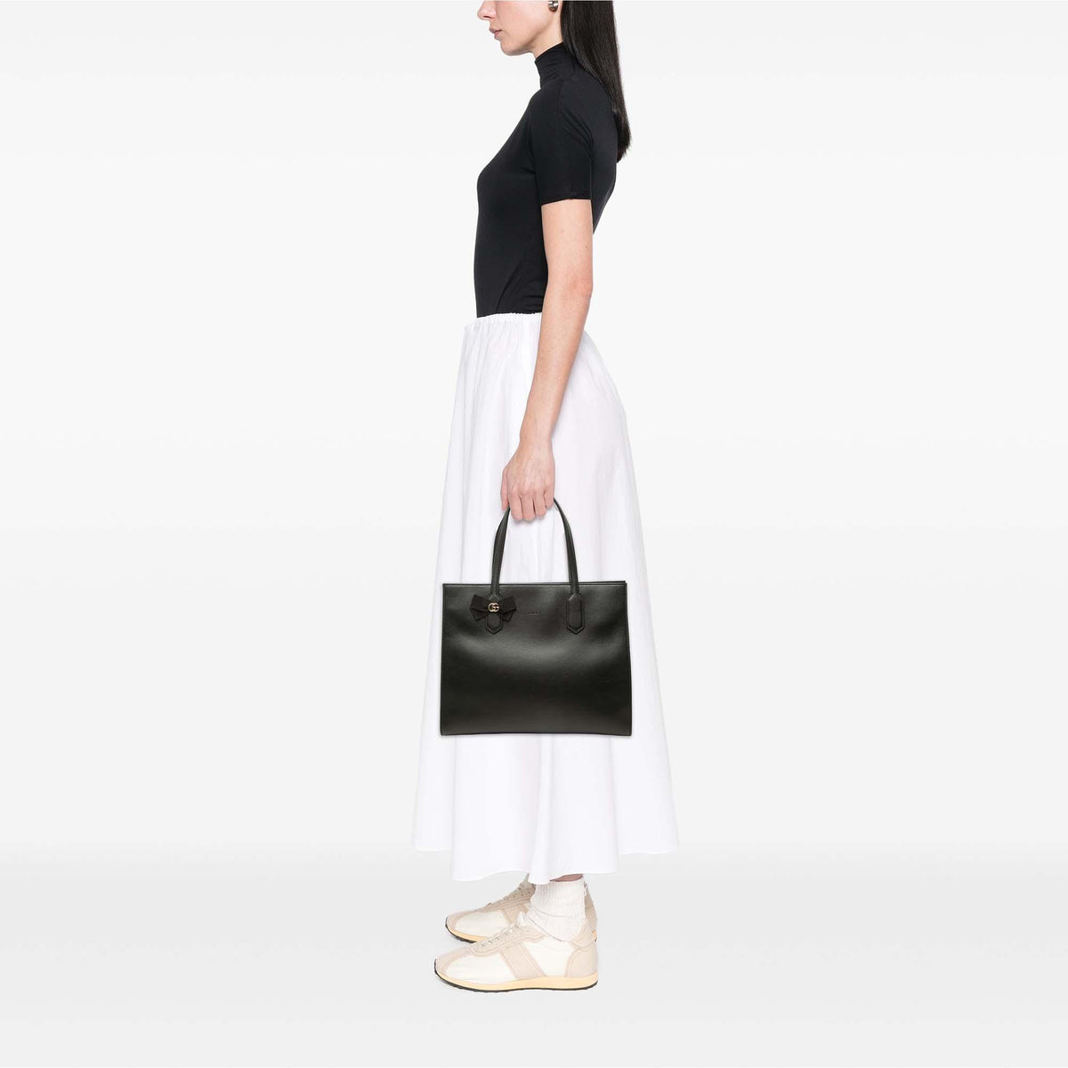 Gucci GG Marmont Calfskin Ribbon Tote