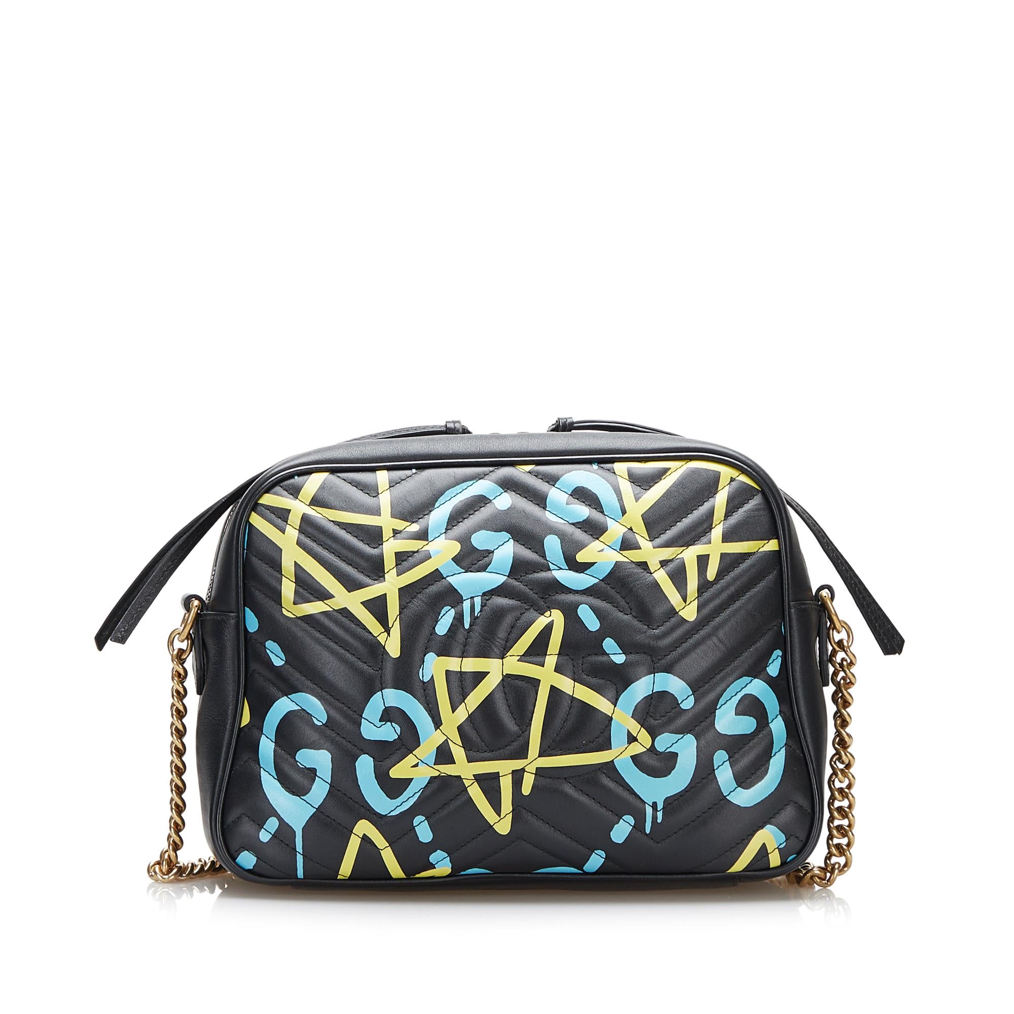 Gucci GG Marmont Ghost Crossbody Bag (SHG-1BAj04)